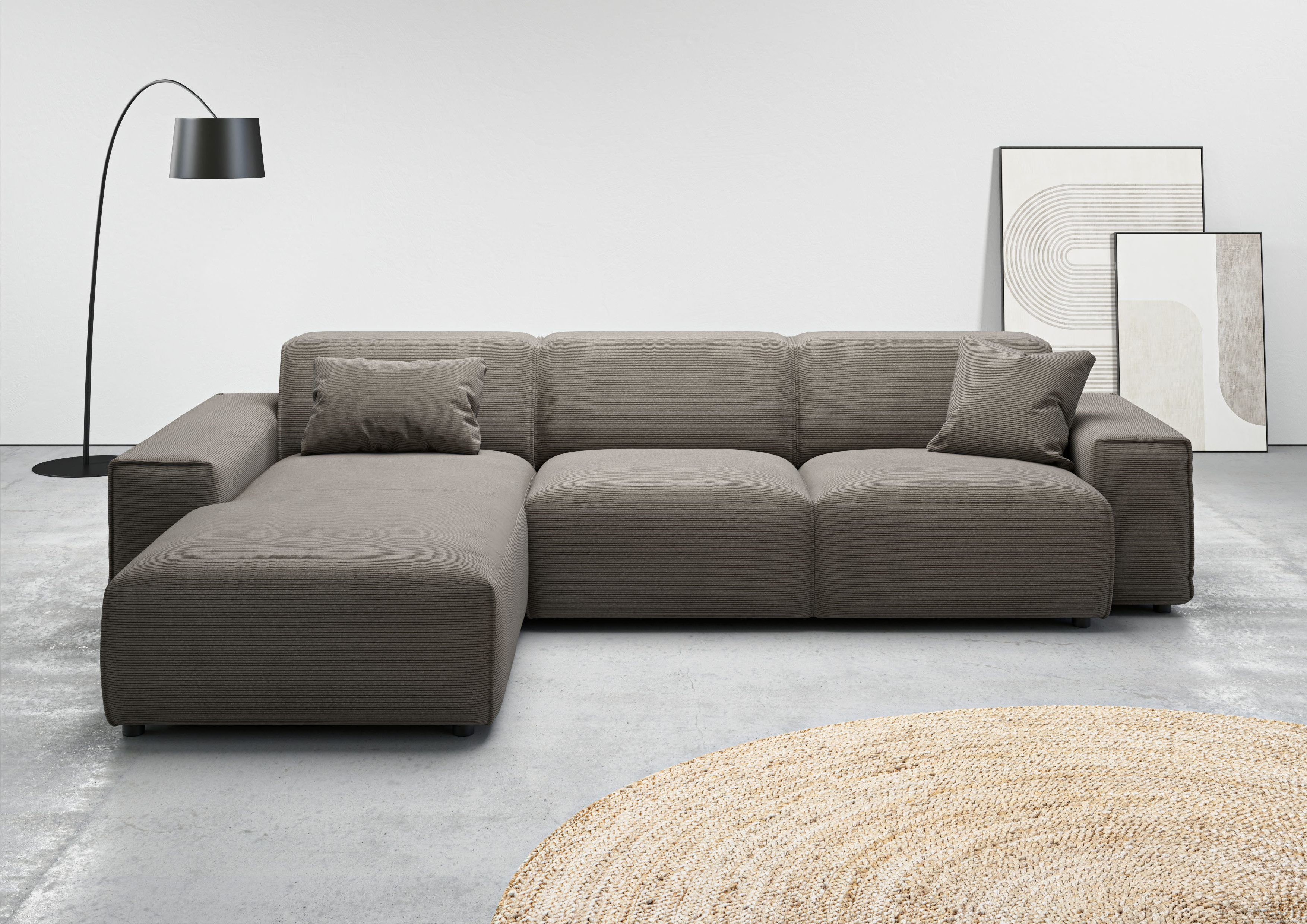 andas Ecksofa Glimminge auch in Breitcord, günstig online kaufen