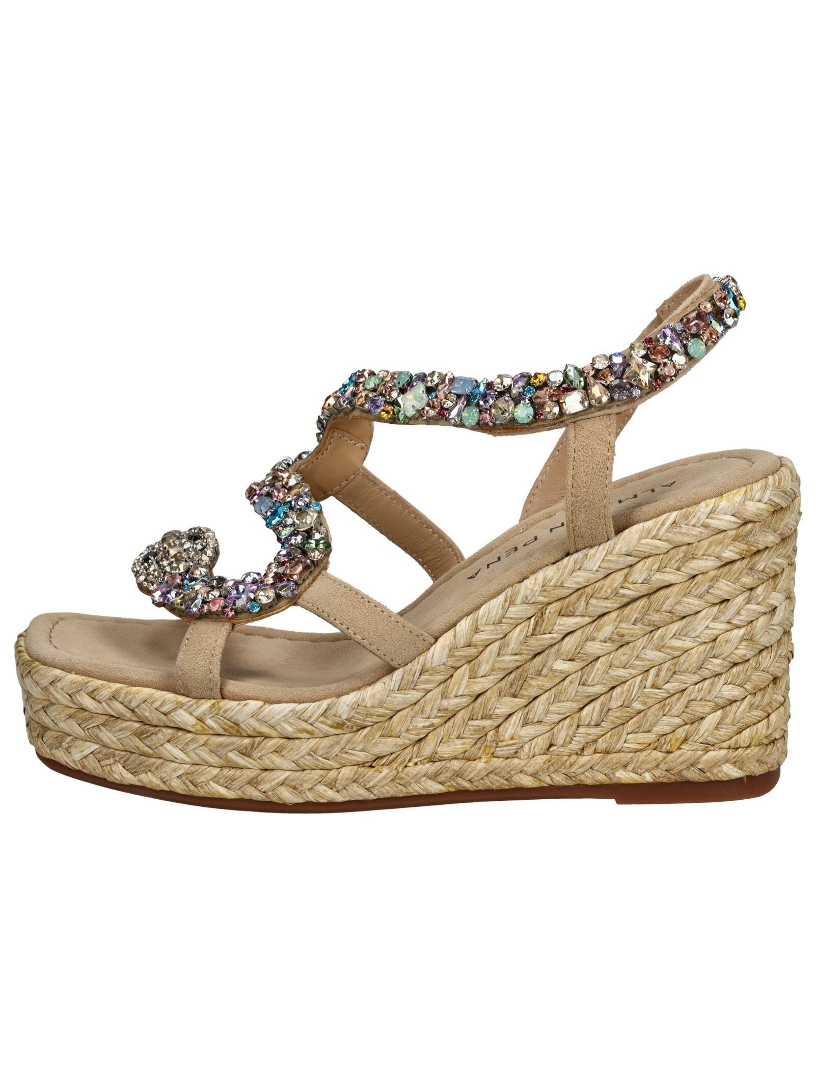 Alma en Pena Sandalen Textil Keilsandalette günstig online kaufen