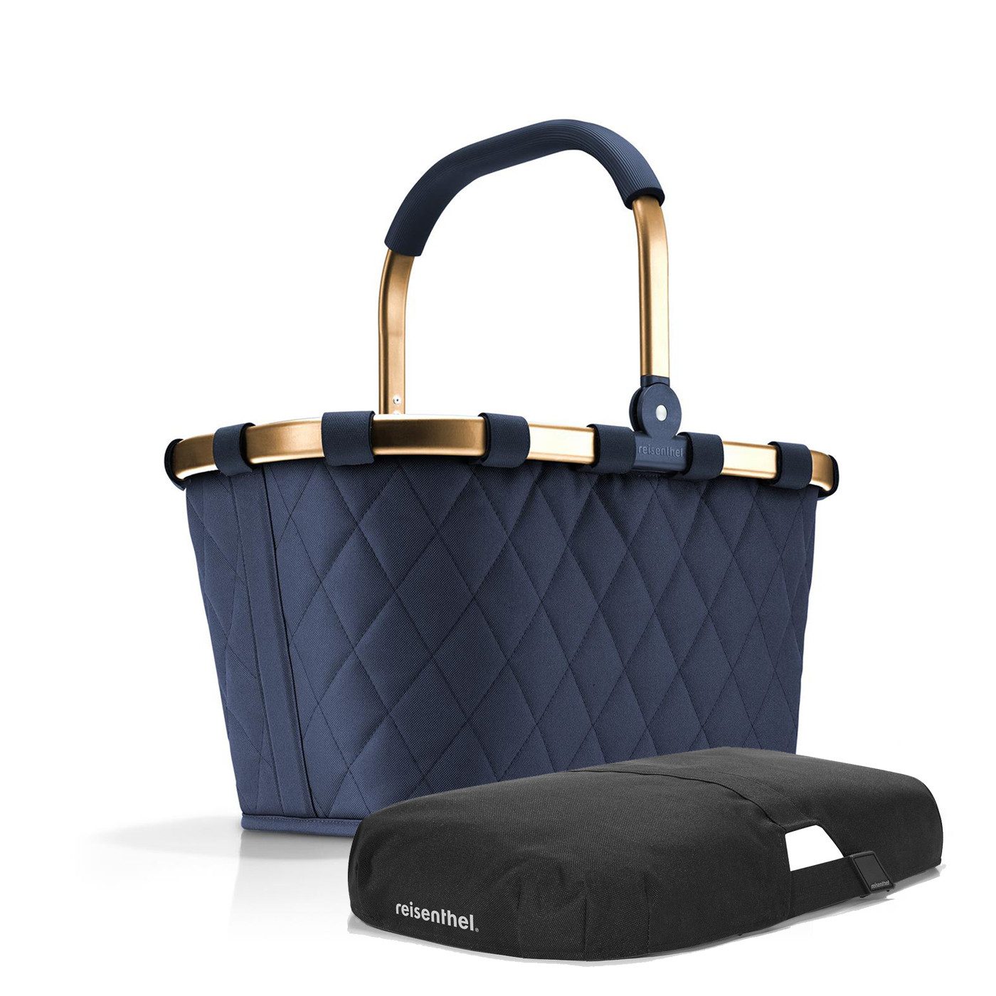 REISENTHEL® Einkaufskorb carrybag mit Cover, Einkaufskorb Picknickkorb inklusive Abdeckung