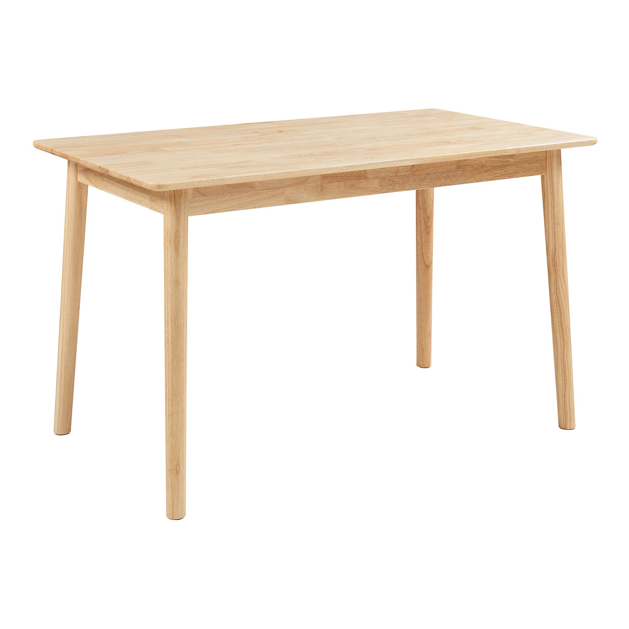 en.casa Esstisch, »Klijori« 140x70x74 cm rechteckig Holz Natur günstig online kaufen