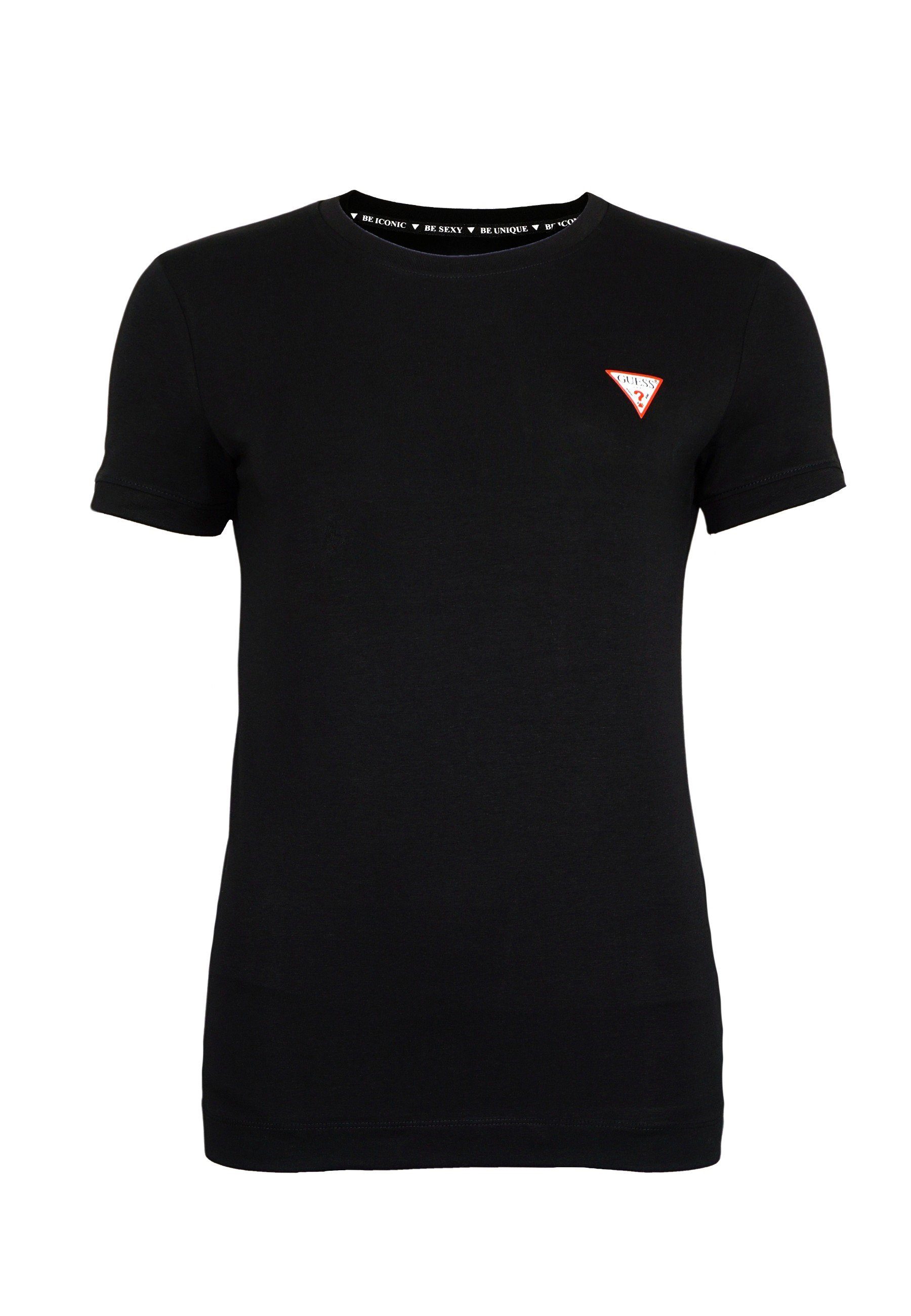Guess T-Shirt T-Shirt SS CN Mini Triangle Kurzarmshirt (1-tlg., 1) günstig online kaufen