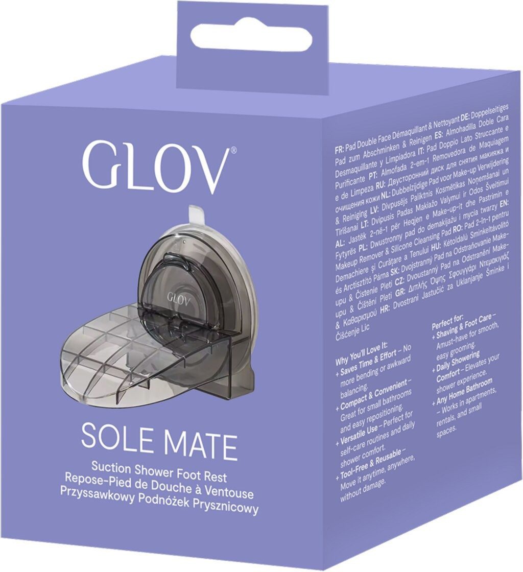Glov Fußstütze Sole Mate Duschkabine mit Saugfunktion