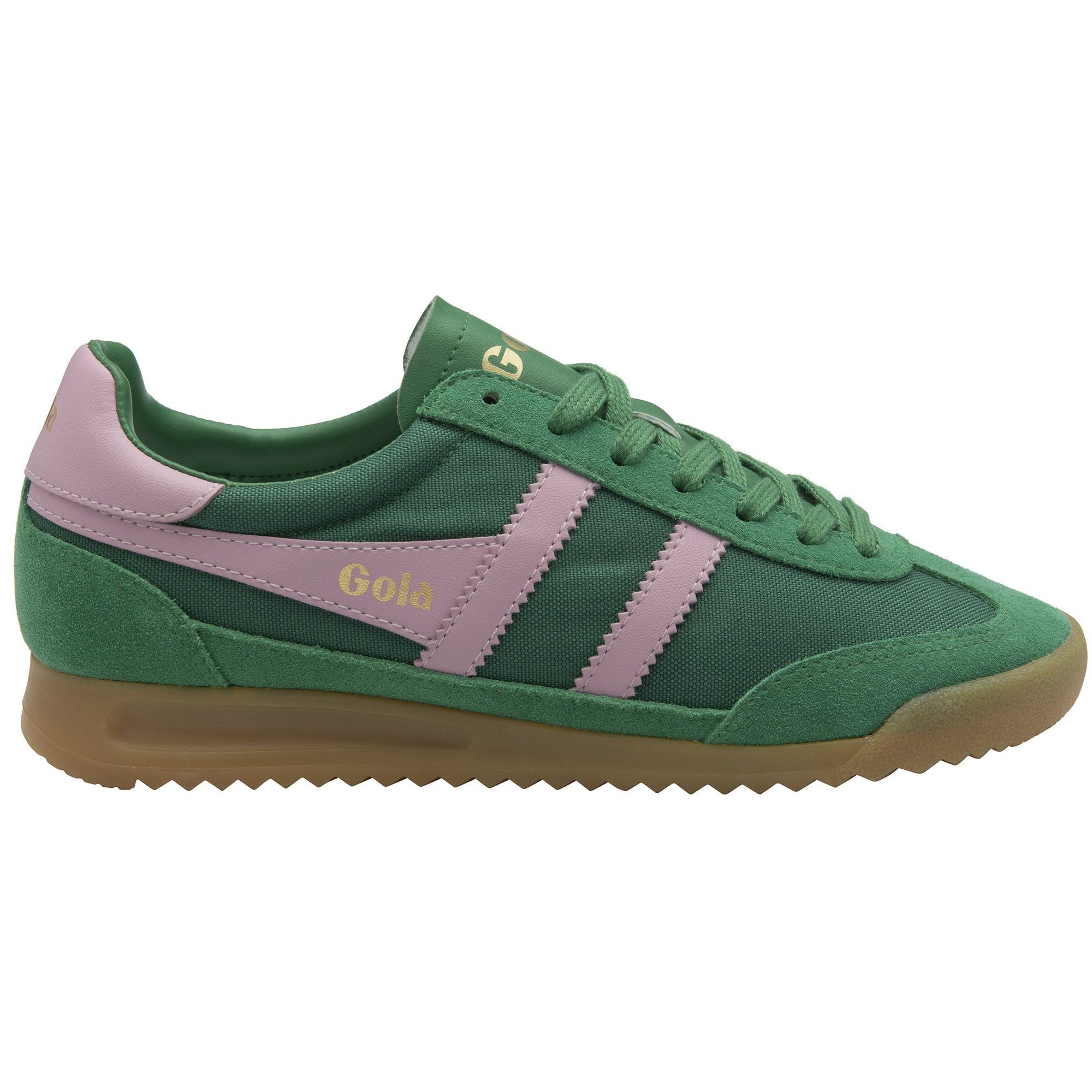 Gola Tornado 2025 smaragdgrün/bonbonrosa Damen Sneaker