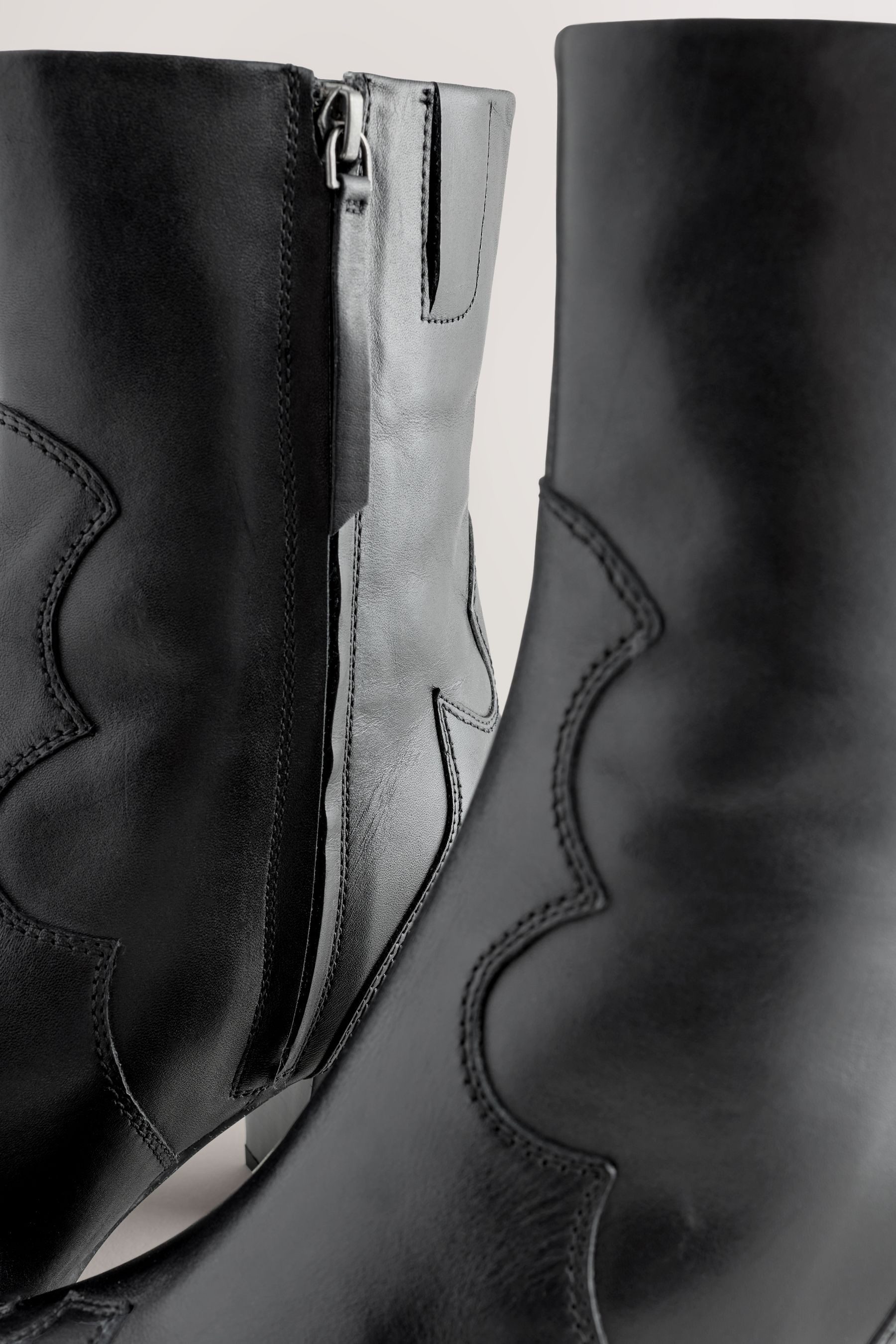 Next Signature Premium Spitze Cowboystiefel aus Leder Westernstiefel (1-tlg)
