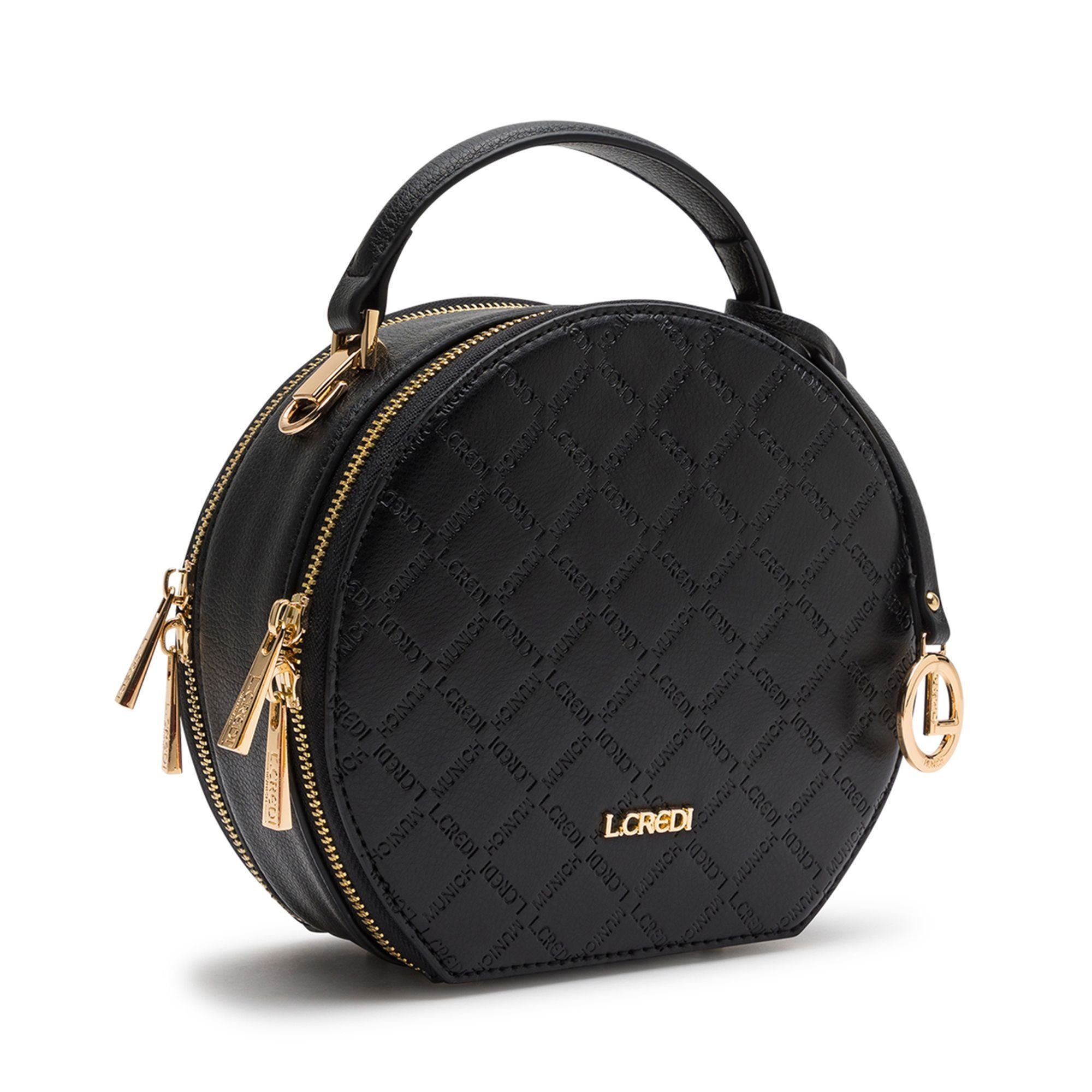 L. CREDI Henkeltasche Filberta, Polyurethan günstig online kaufen