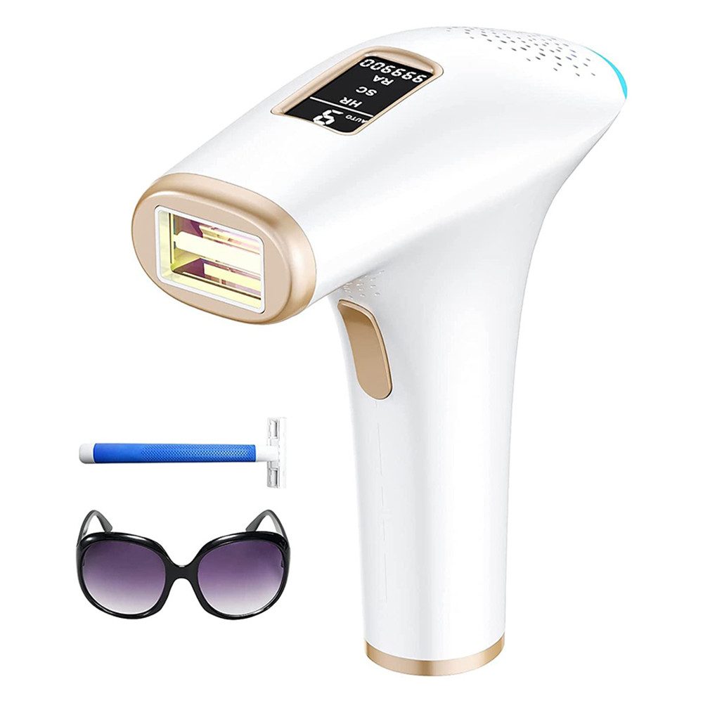 UERA Haarentfernungsgerät AI01D 99W Lichttherapiegerät zur Aknebehandlung und Haarentfernung, 1 Lichtimpulse