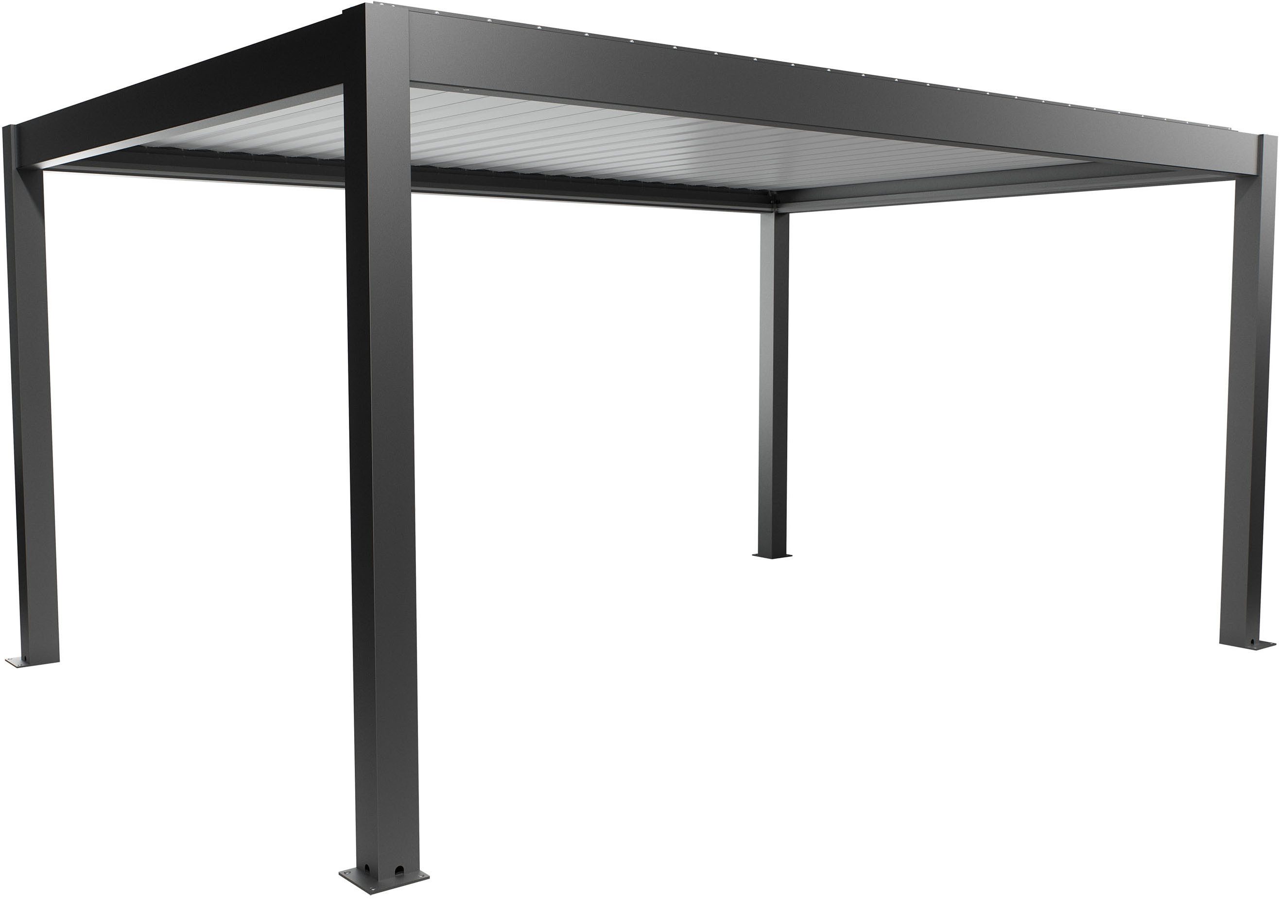 Biohort Pergola 5x3,5, verschiedene Farben, BxTxH: 515,5x367,5x264 cm, ausgezeichnet mit dem Red Dot Design Award