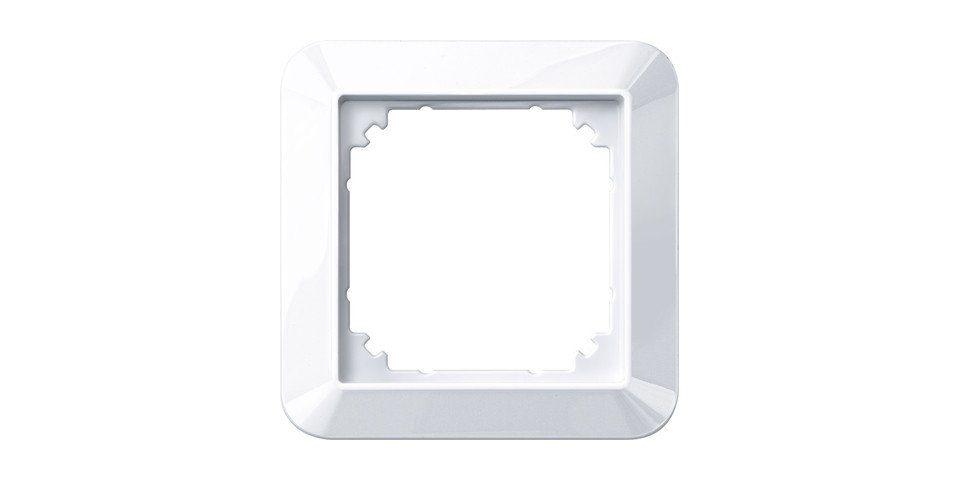 merten Lichtschalter Merten Abdeckrahmen 1-fach Serie 1-M aktivweiß