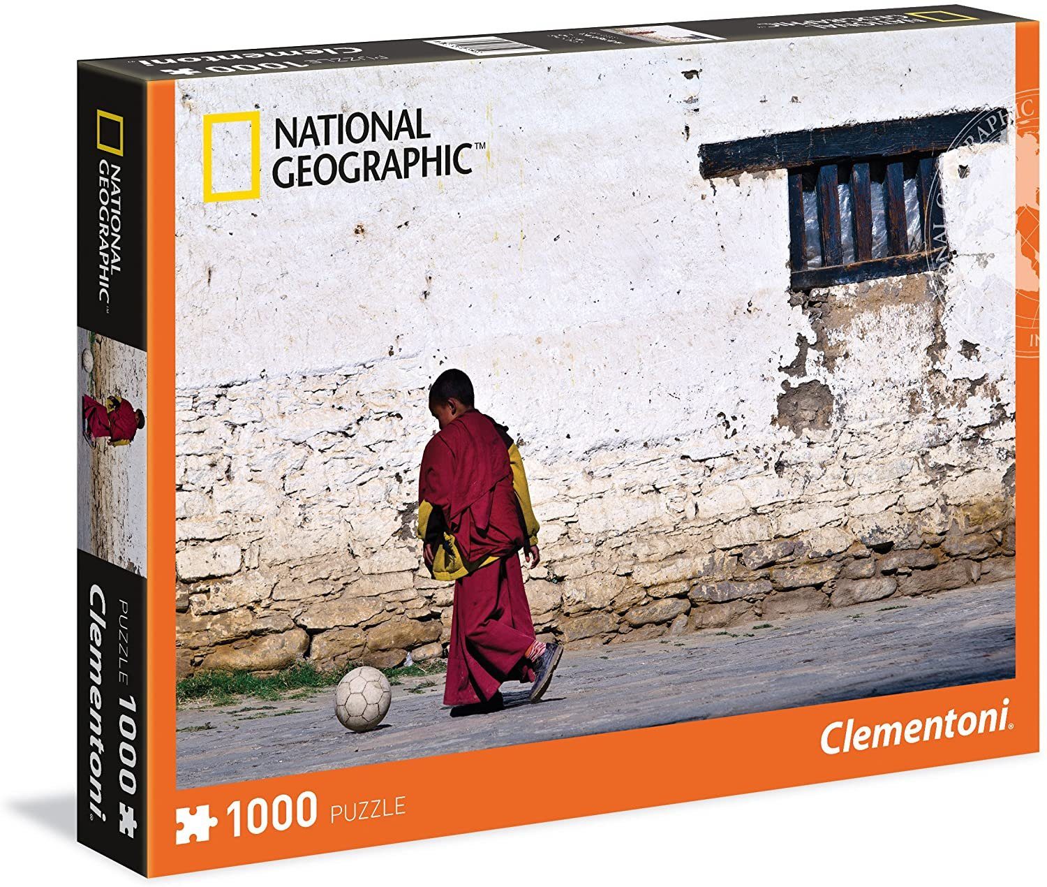 Clementoni® Puzzle Clementoni Puzzle National Geographic "Young Buddhist Monk" 1000 Teile, 1000 Puzzleteile