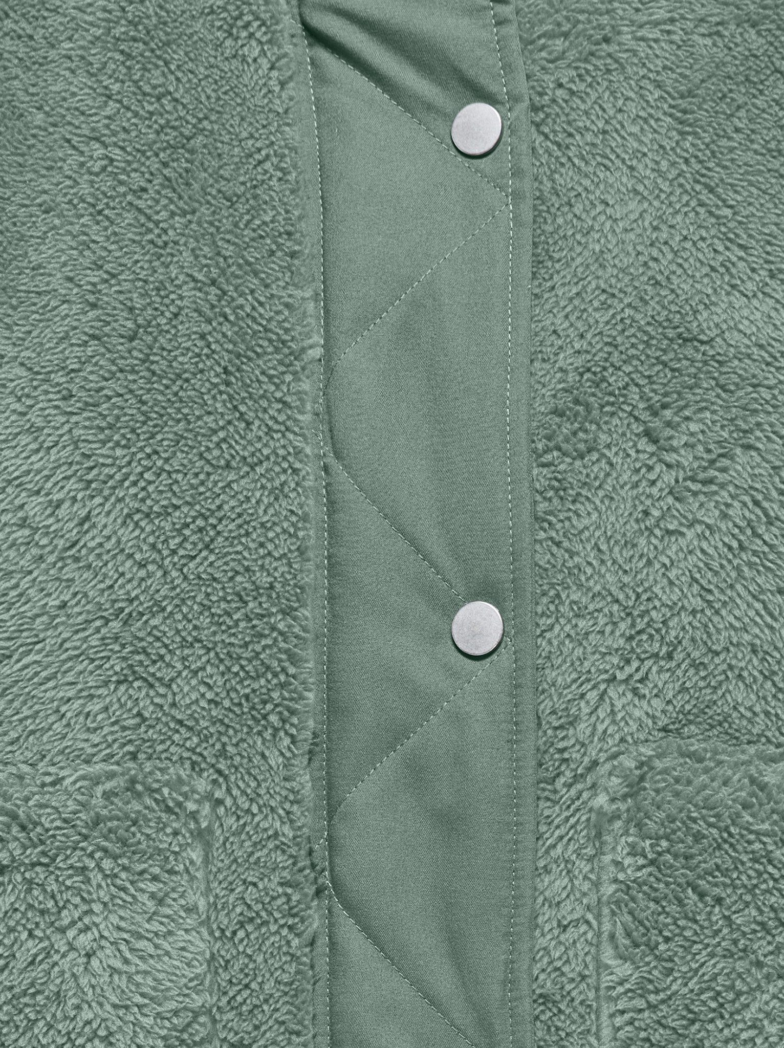 ONLY Plüschweste ONLBARI LIFE TEDDY WAISTCOAT OTW Kunstfaser – Bild 4 von 4