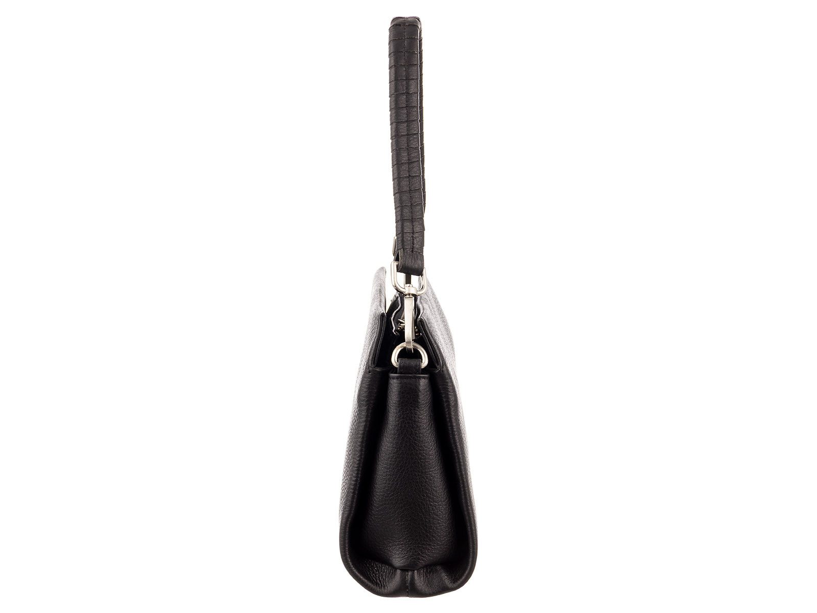 Prato Umhängetasche Umhängetasche J172-P Handtasche (Stück, 1-tlg., 1), Rindleder