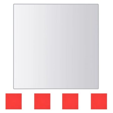 vidaXL Spiegel 8-tlg. Spiegelfliesen-Set Verschiedene Formen Glas (8-St)