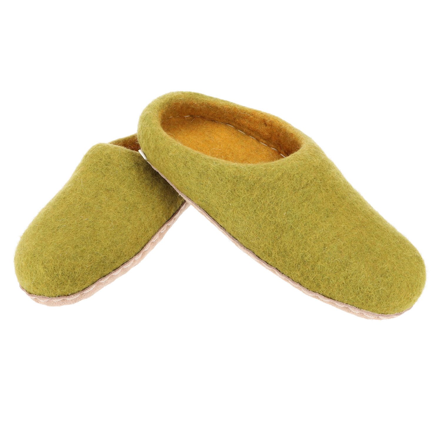 Guru-Shop Haussocken Filzpantoffeln, handgefertigte Filz Hausschuhe,.. günstig online kaufen