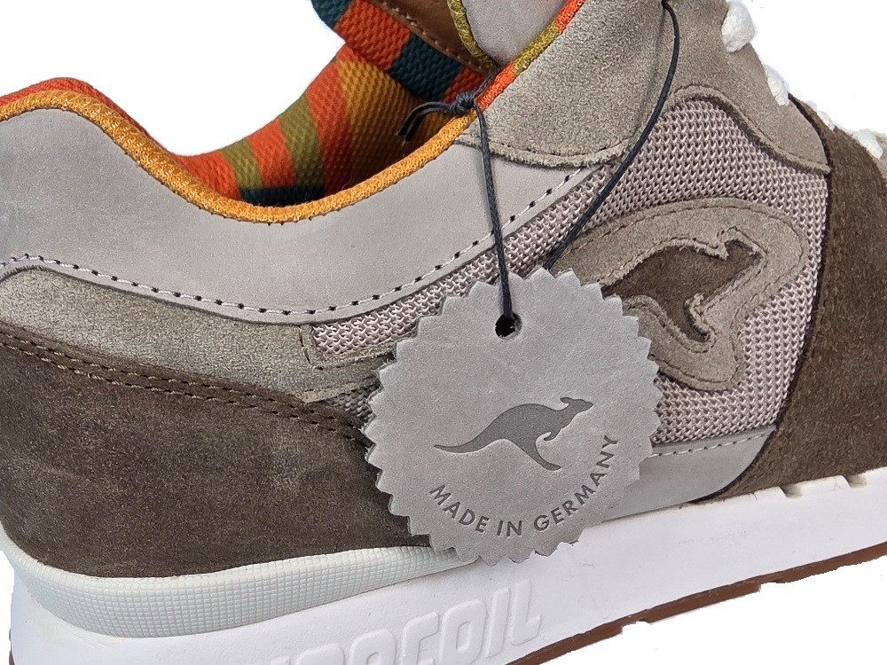 KangaROOS Kangaroos 801001 Coil R1 Sneaker Made in Germany, Ltd.Edition 356 Paar, Nubuk, Wildleder