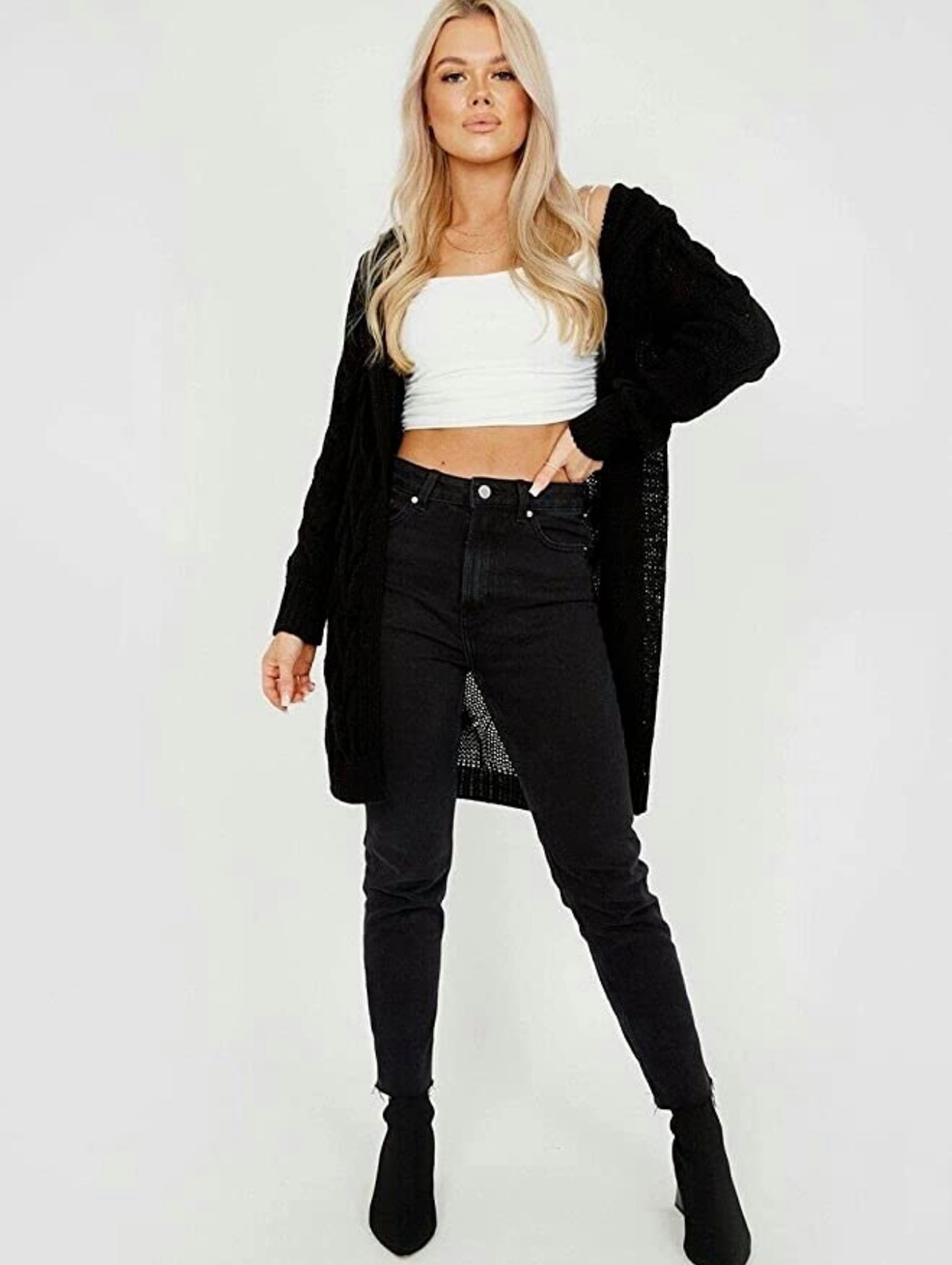 Worldclassca Longstrickjacke Worldclassca Strickjacke Cardigan Kapuze günstig online kaufen
