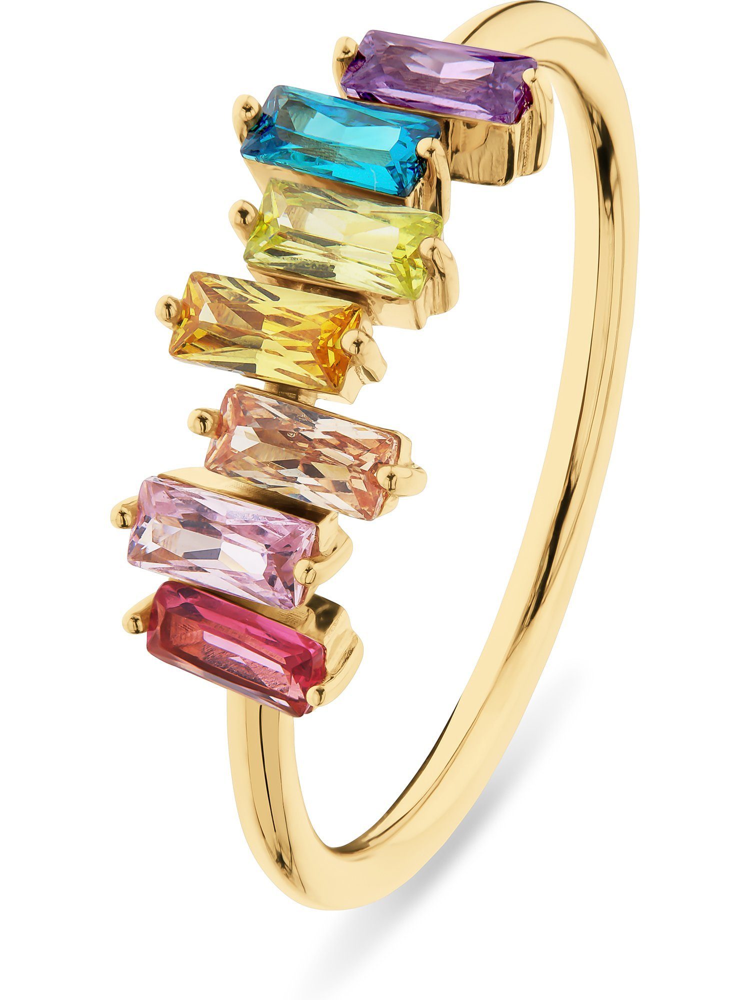 CHRIST Silberring, Zirkonia, synthetisch günstig online kaufen