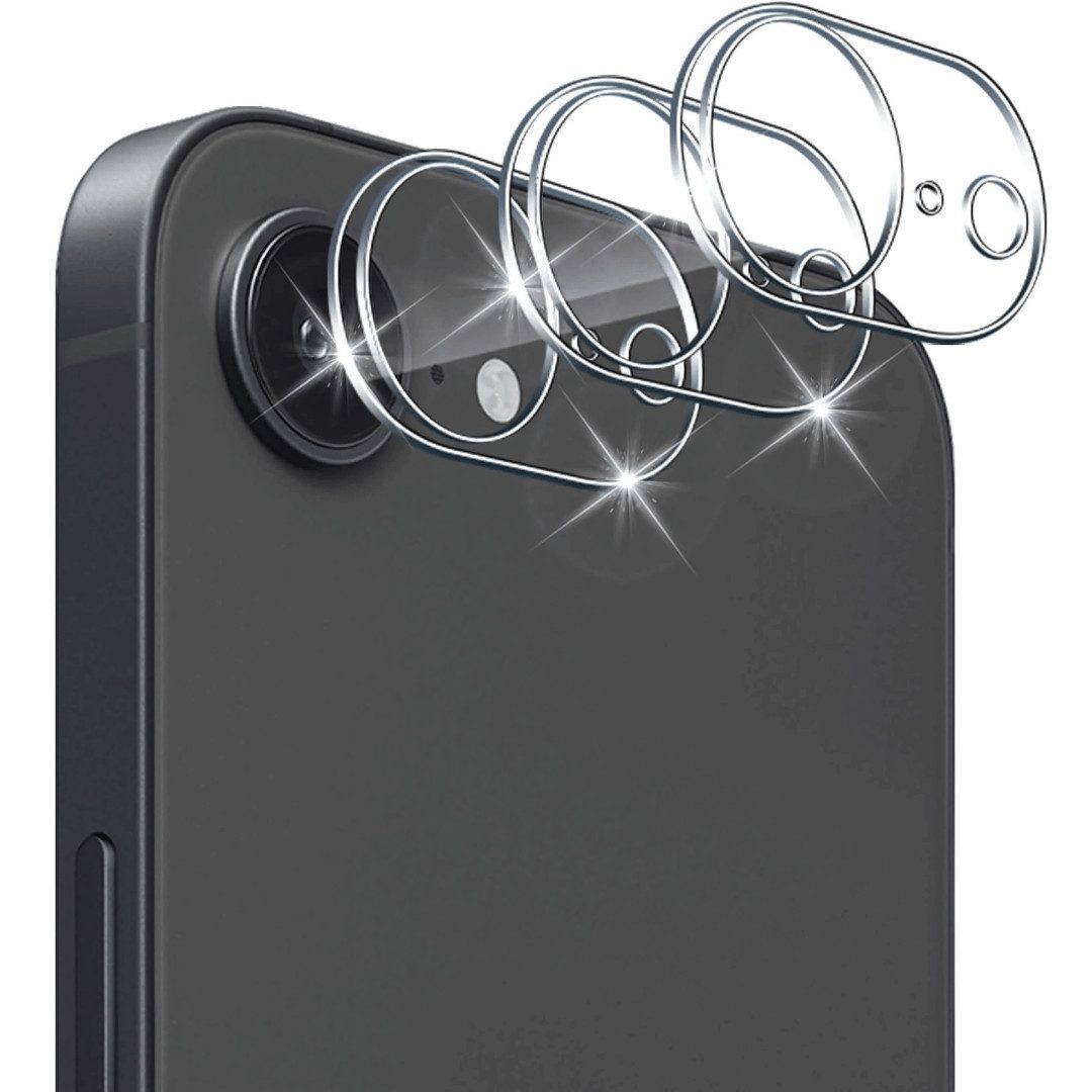 SmartUP Displayschutzglas 3X Schutzglas für iPhone 17e Kamera Panzerglas Panzerfolie Screen 9H für iPhone 17e