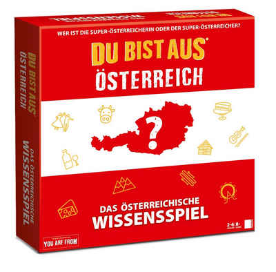 Unique Gaming Spiel, Brettspiel Du bist aus Österreich, das österreichische Wissensspiel