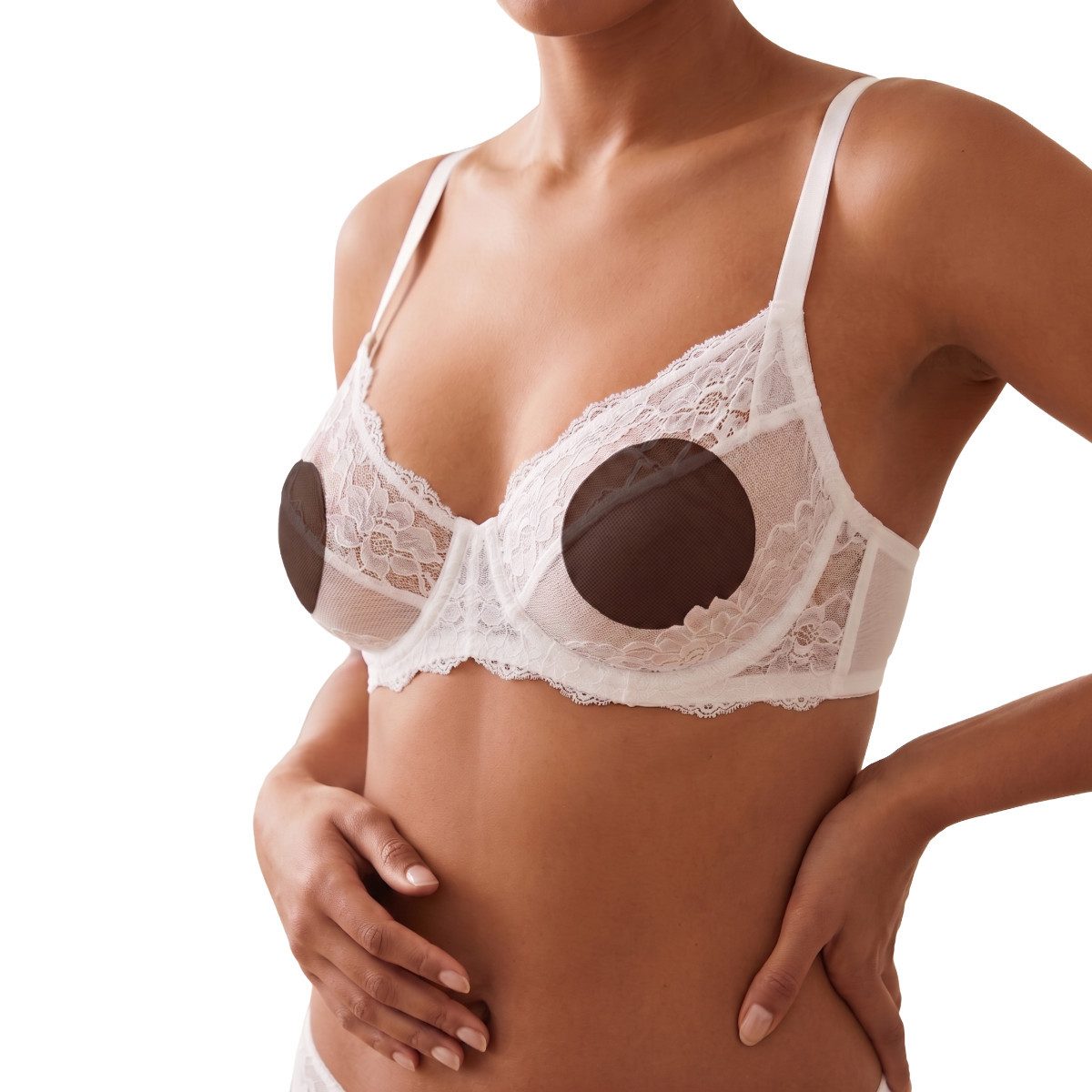 Miss Perfect Brustwarzenabdeckung 70002-9, Foam Nipple Covers – diskrete Abdeckung & Komfort