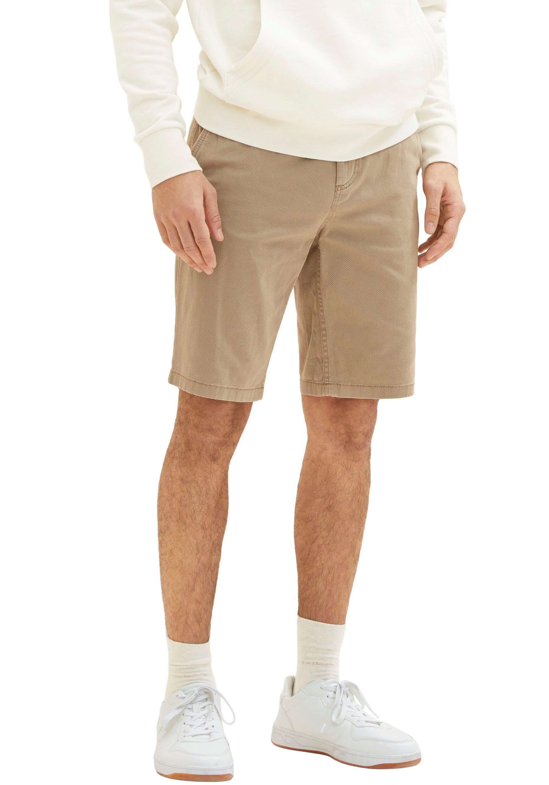 TOM Shorts TAILOR beige diamond