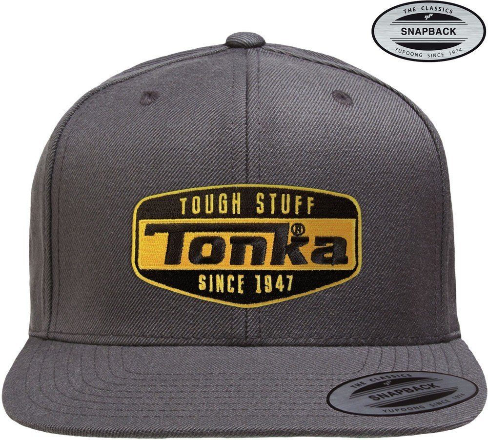 Tonka Snapback Cap Tough Stuff Premium Snapback Cap Black