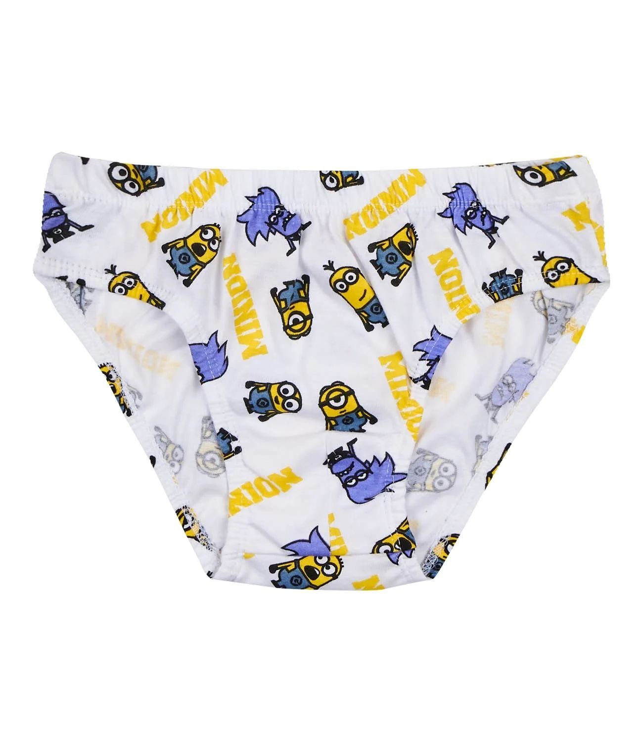 Slip Minions Jungen Unterhosen Slips 3 er Pack DESPICABLE ME Schlüpfer Gr. 104 116 128 140 Kinder Unterwäsche 4 5 6 7 8 Jahre