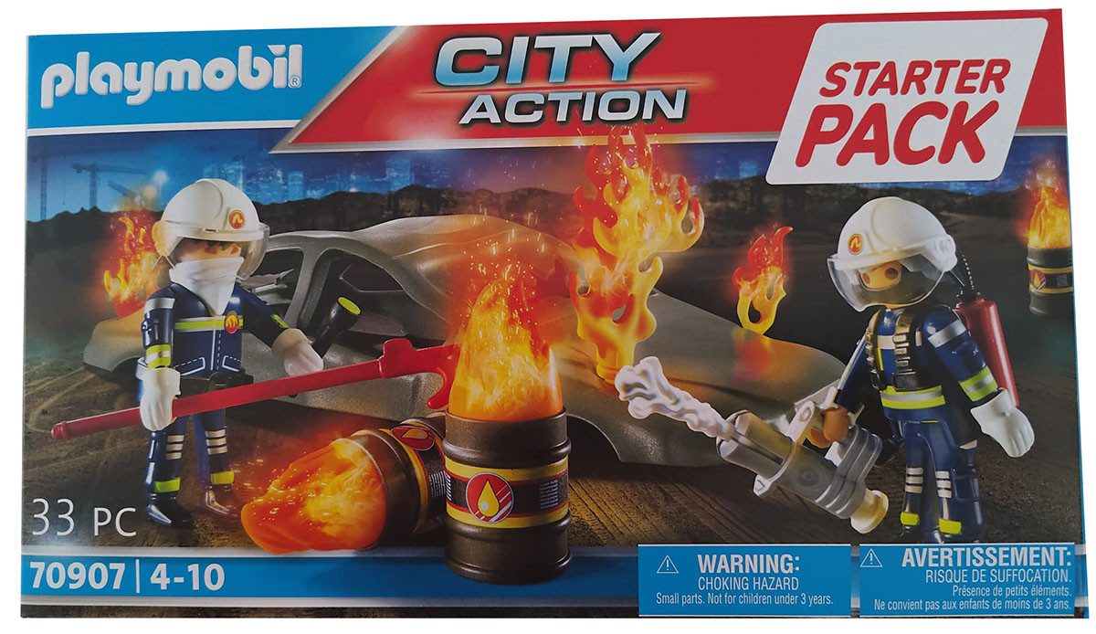 Playmobil® Spielfigur Playmobil City Action Feuerwehrübung, Feuerwehrmänner günstig online kaufen