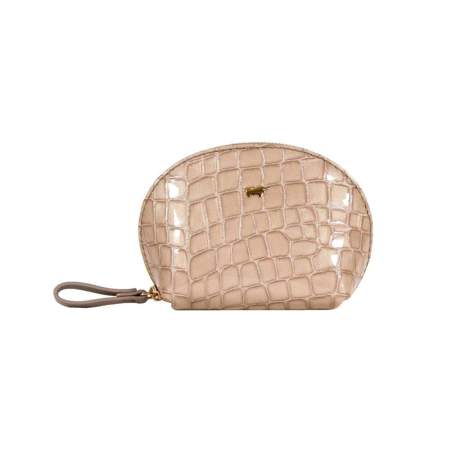 Braun Büffel Kulturbeutel VERONA Kosmetik Etui S sand