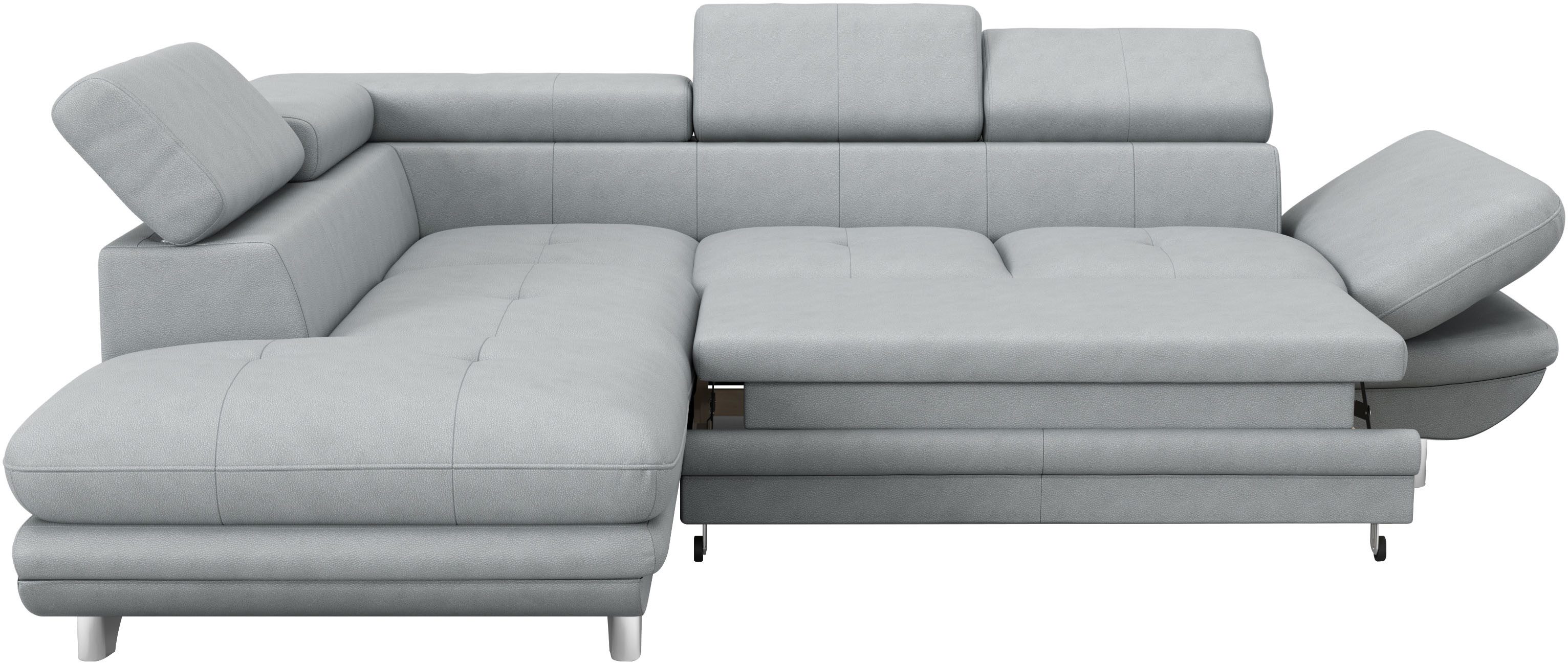 COTTA Ecksofa "Enterprise L-Form", mit Arm- & Kopfteilverstellung, wahlweis günstig online kaufen