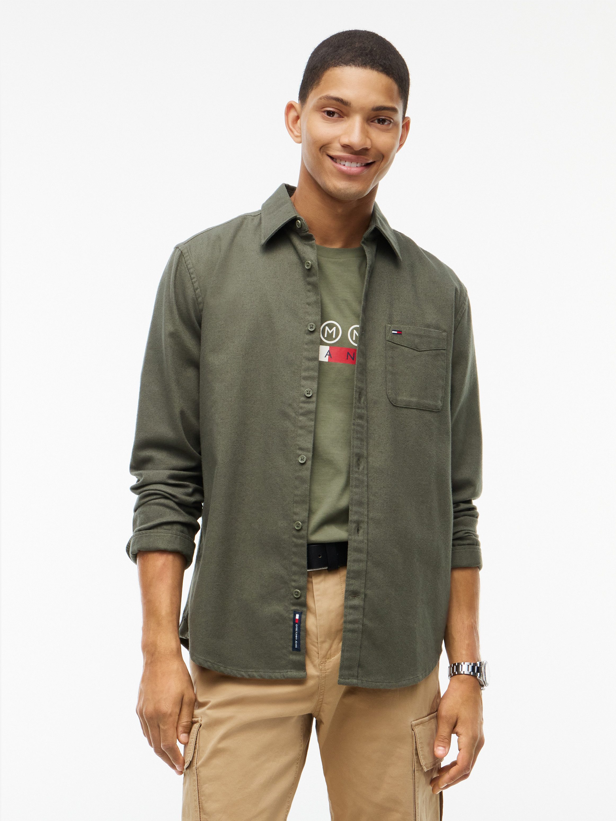 Tommy Jeans Flanellhemd TJM REGULAR FLANNEL