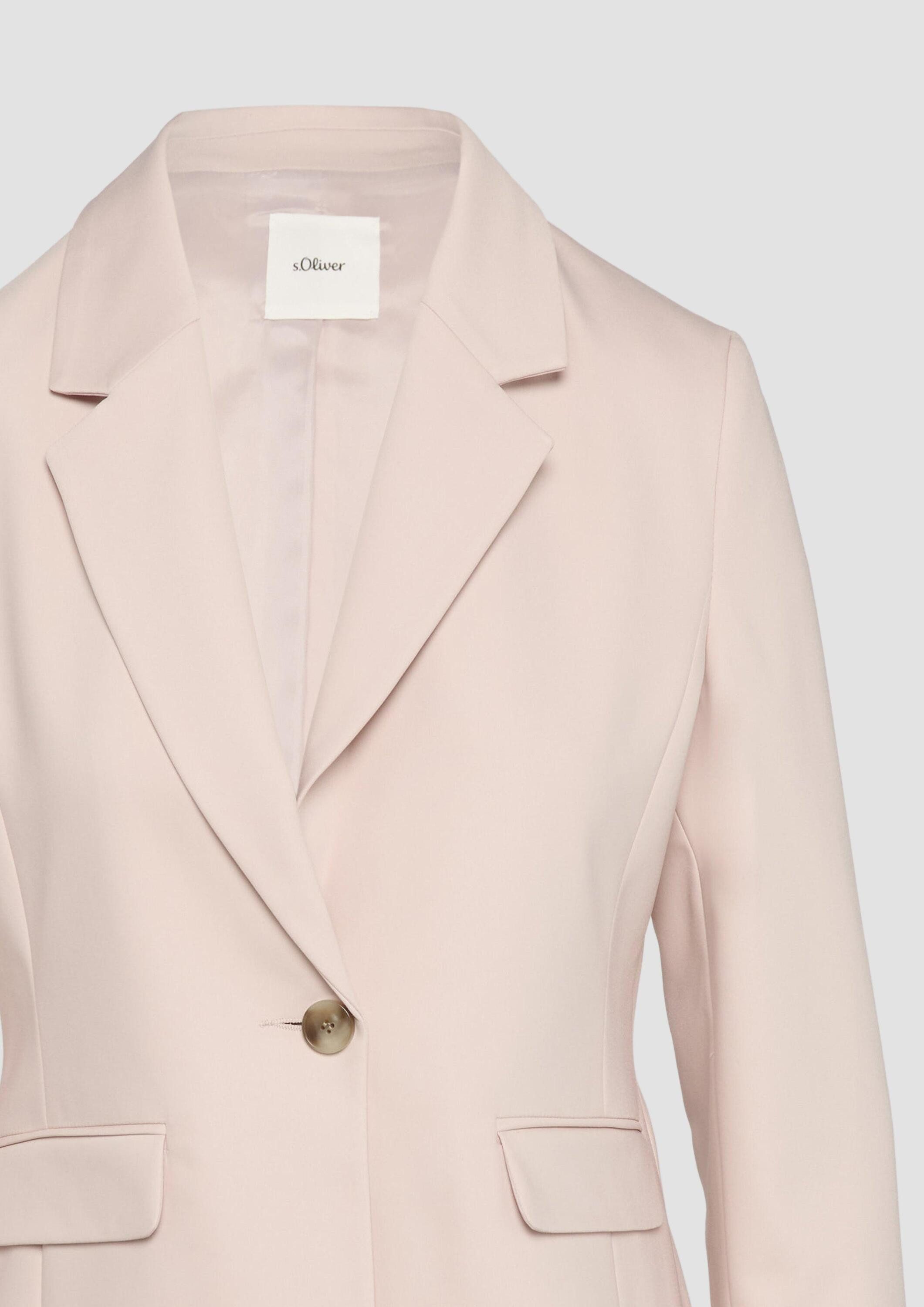 s.Oliver Jackenblazer Indoor-Blazer Eleganter Blazer im Slim Fit