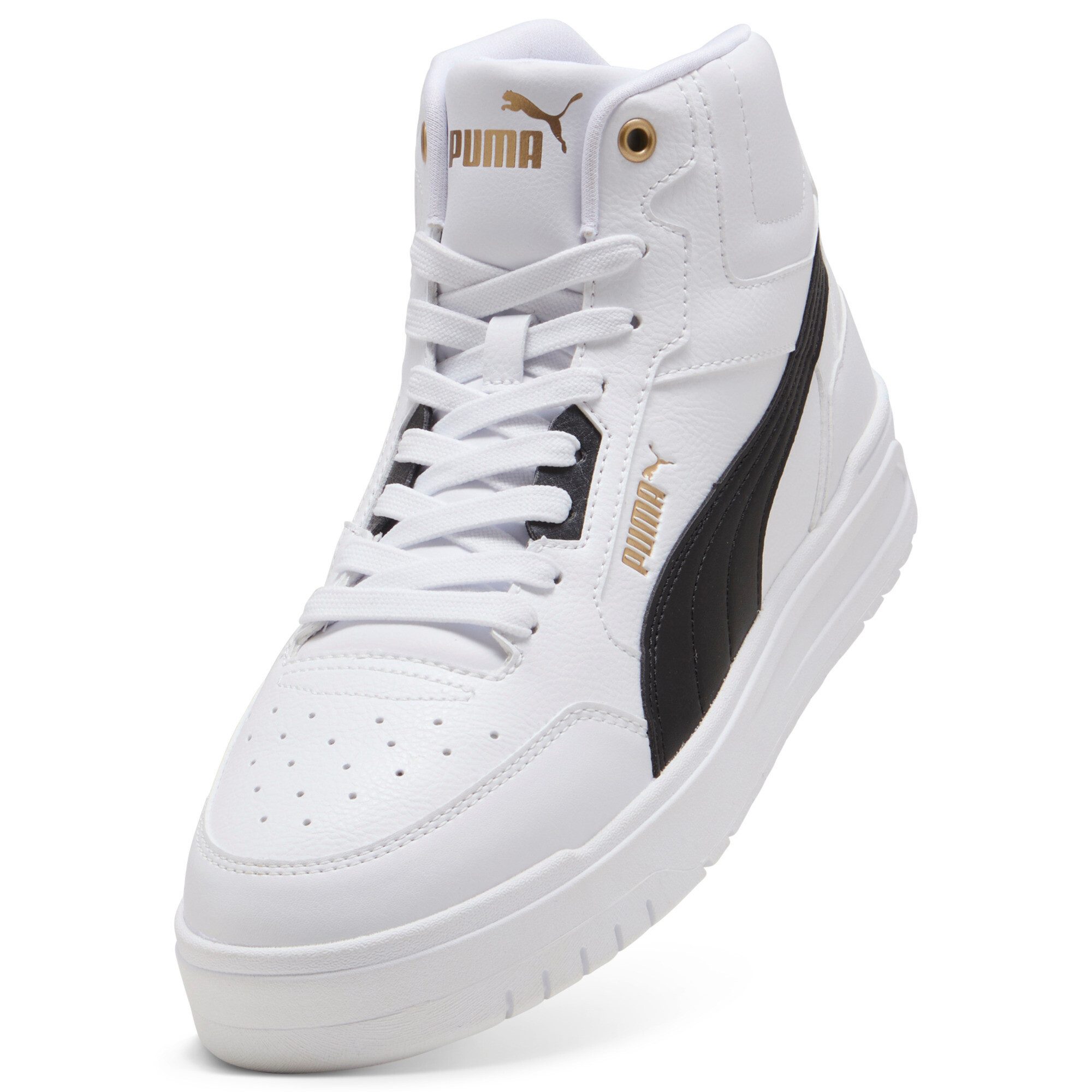 PUMA SHUFFLE DOWNTOWN MID Sneaker knöchelhoch, mit Schnürung, mit profiliertem Laufsohlenprofil