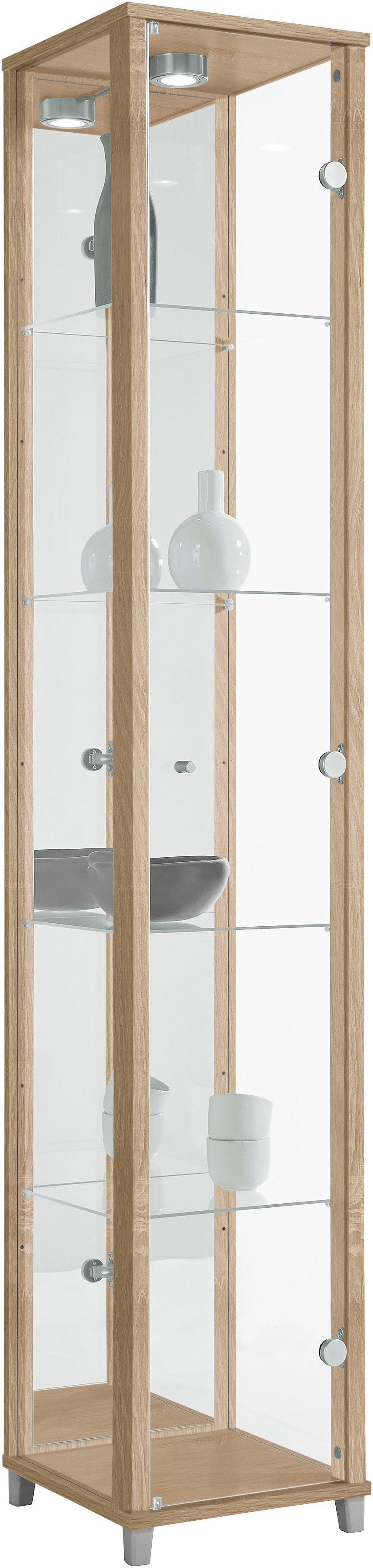 fif möbel Vitrine OPTIMA Standvitrine/Glasvitrine 1x günstig online kaufen