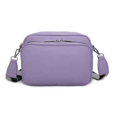 ITALYSHOP24 Schultertasche »Damen Tasche Crossbody Handytasche«, als Schultertasche, Crossover, Umhängetasche tragbar