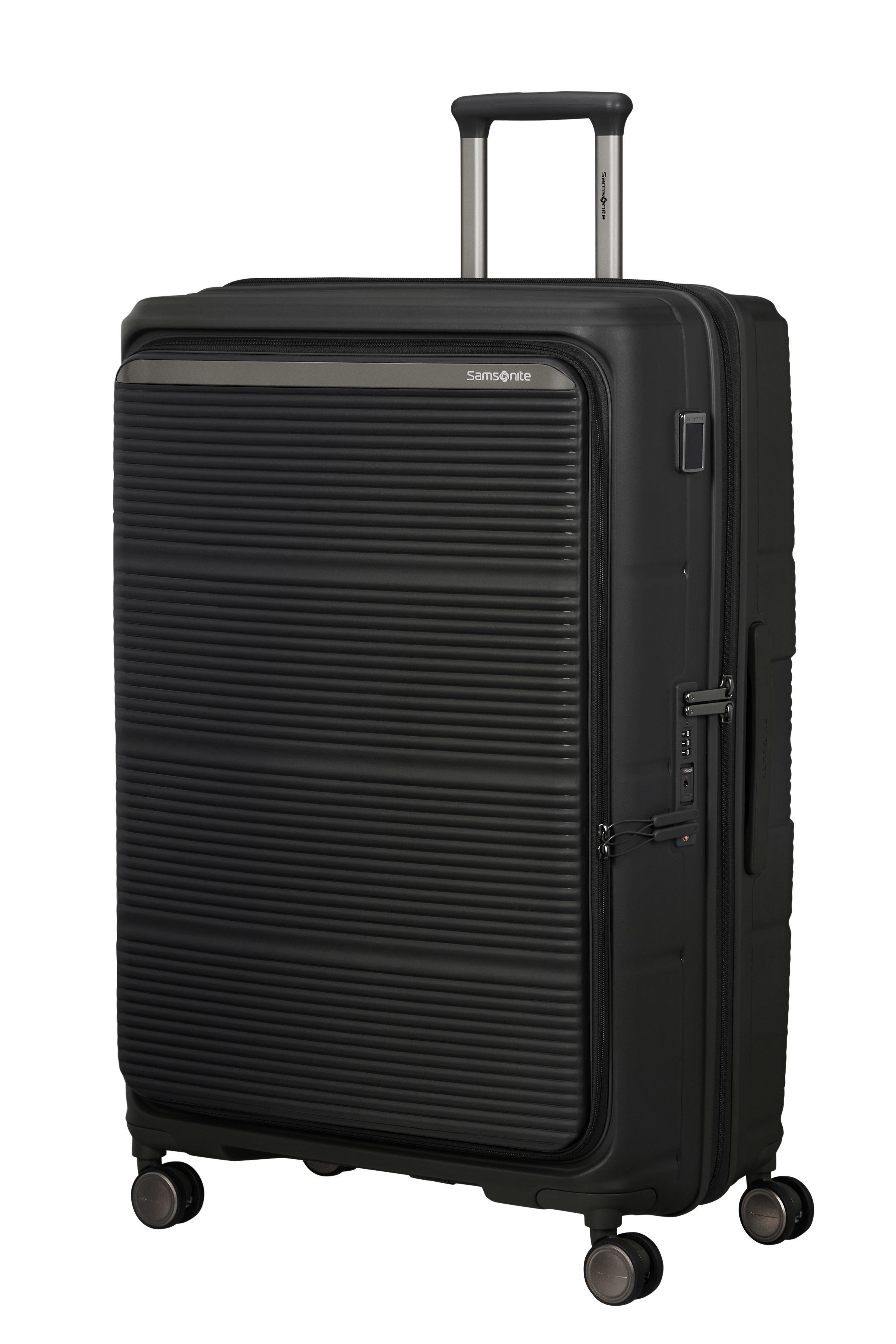 Samsonite Hartschalen-Trolley PARALUX, 4 Rollen, mit Teleskopgriff und Soft-Touch-Tragegriffen, aus Polypropylen