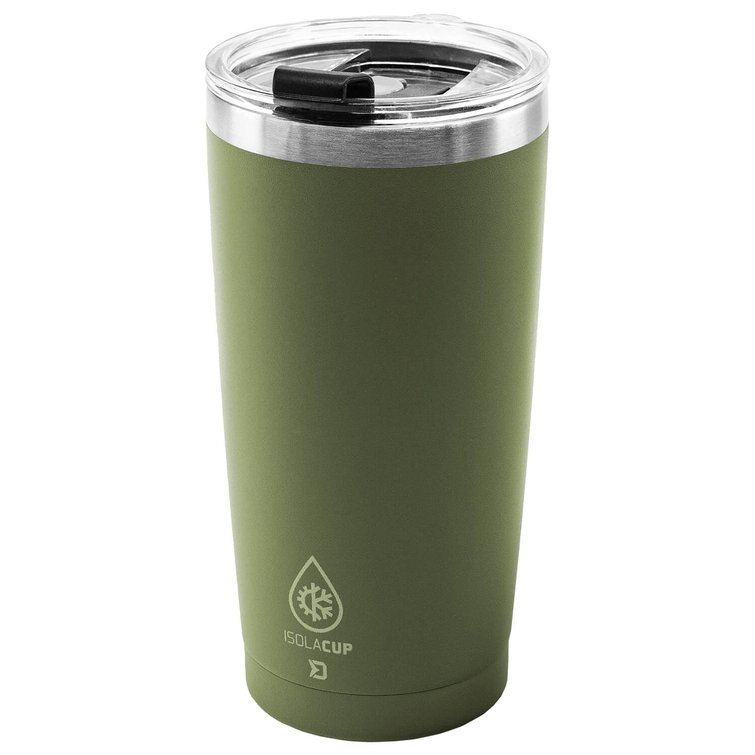 Delphin.sk Thermobecher Delphin Thermobecher Isola Cup Grün Edelstahl 600ml Thermo To Go, Edelstahl