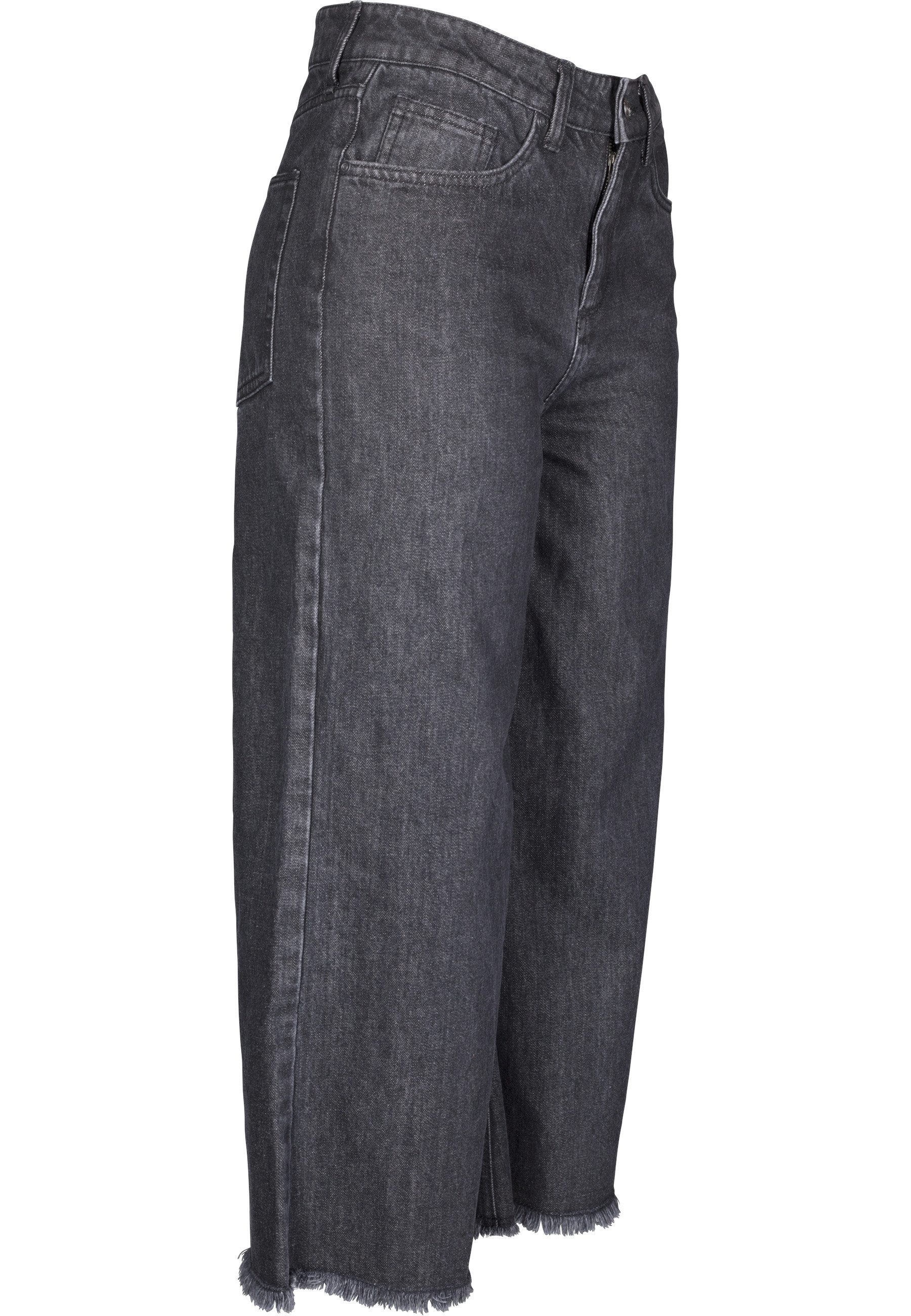 URBAN CLASSICS Bequeme Jeans Urban Classics Damen Ladies Denim Culotte (1-tlg)