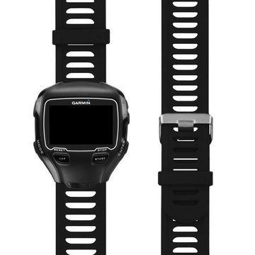 kwmobile Uhrenarmband Armband für Garmin Forerunner 910XT, Ersatzarmband Fitnesstracker - Fitness Band Silikon