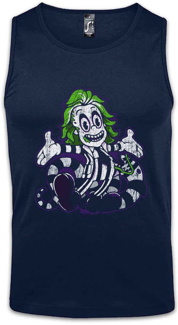 Urban Backwoods Tanktop Beetle Comic Clown Ärmelloses T-Shirt The Juice Joker Cartoon Horror Fantasy Tim Betelgeuse