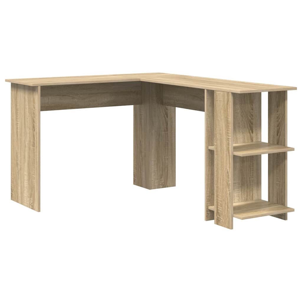 vidaXL Schreibtisch Eck-Schreibtisch Sonoma-Eiche 140 x 113,5 x 75 cm Holzw günstig online kaufen