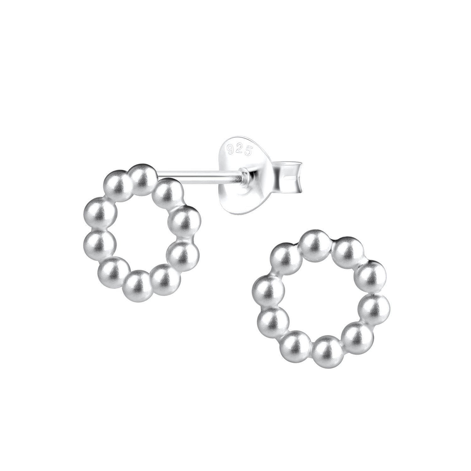 Paar Ohrstecker KUGELN, 2-tlg.