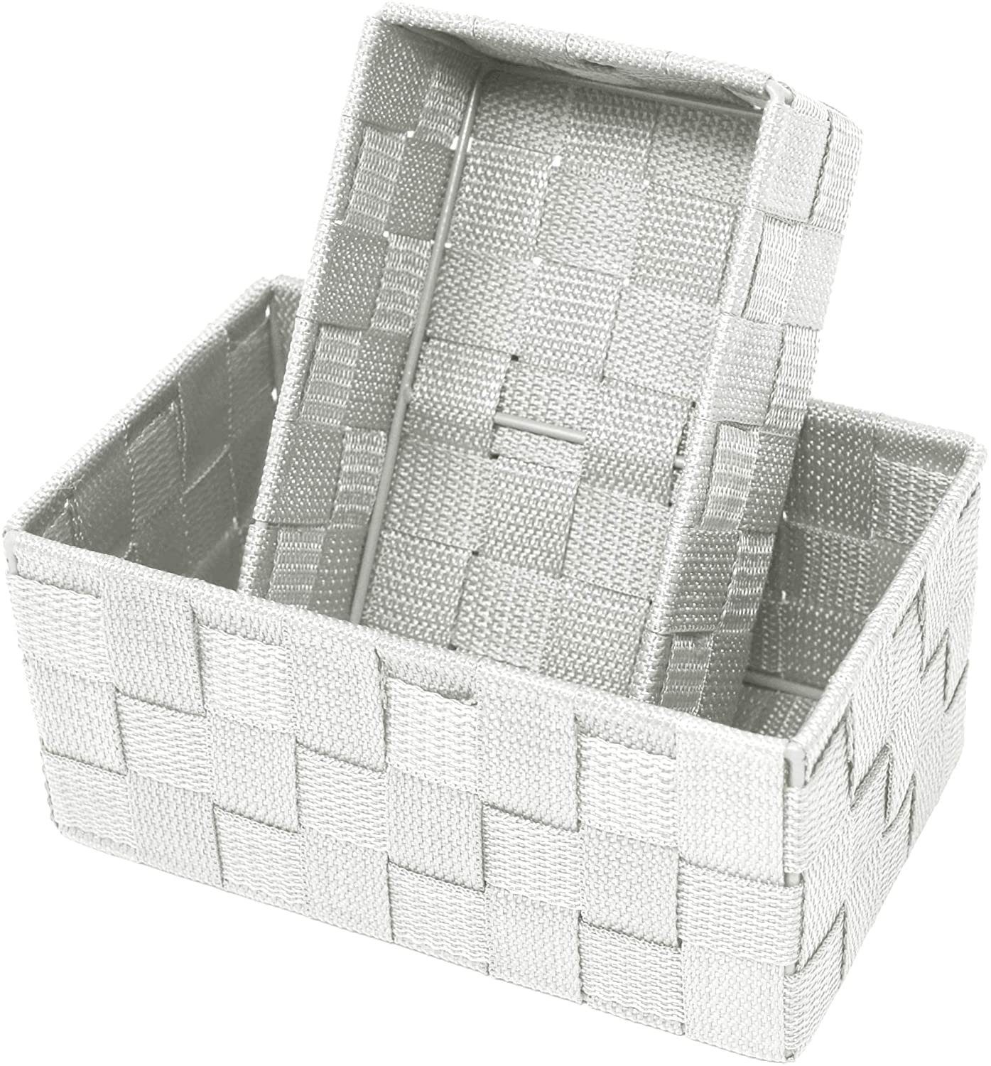 Lashuma Aufbewahrungskorb (Set, 2 St), leere Badezimmer Körbe silber günstig online kaufen
