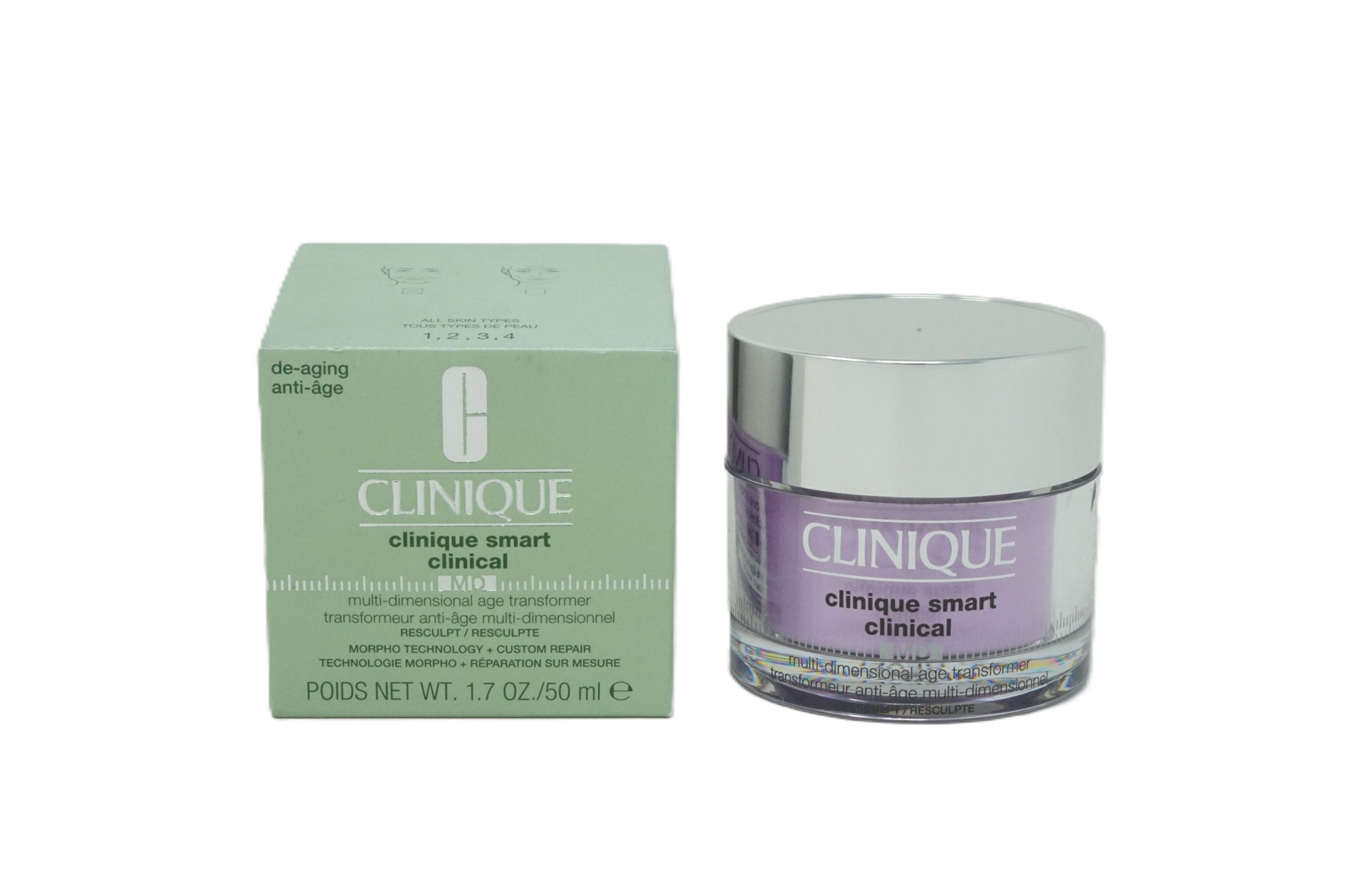 CLINIQUE Gesichtsgel Clinique Smart Clinical de-aging Alle Hauttypen Resculpt 50 ml