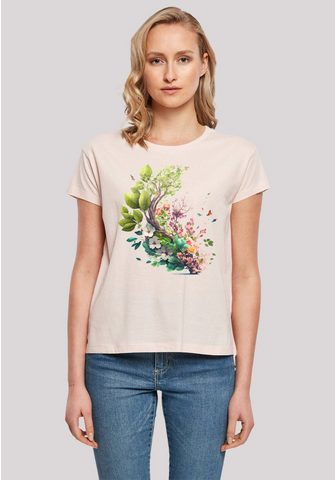 F4NT4STIC Marškinėliai Spring Tree Print