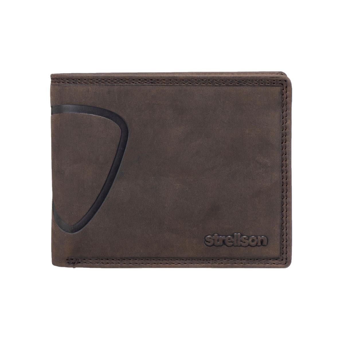 Strellson Geldbörse Baker Street Corbin Billfold H7 Herren Geldbörse Querformat (1 Stück, 1-tlg., B/H/T)ca. 12,5/10/2,5 cm), RFID-Schutz