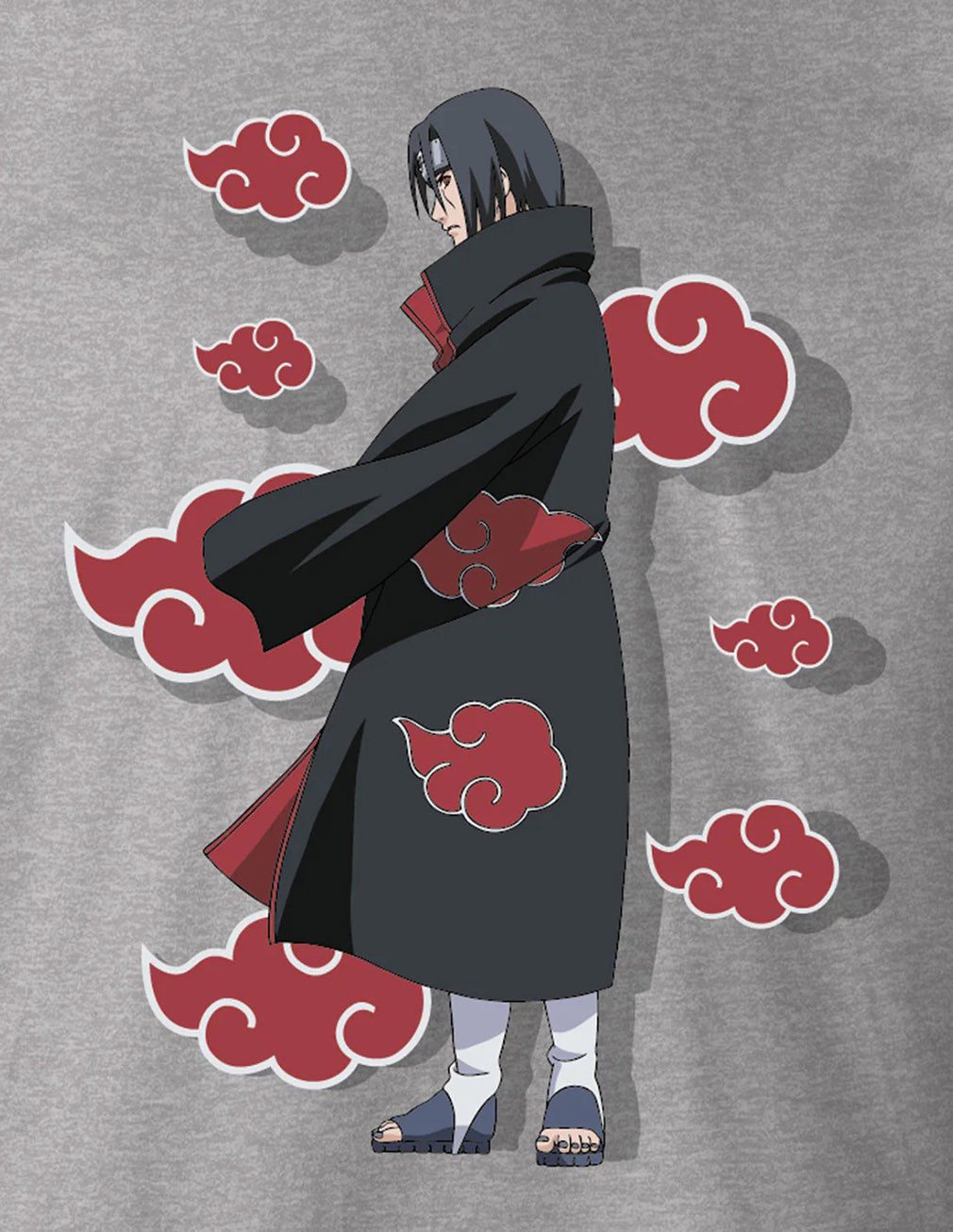 Naruto T-Shirt Itachi Grau günstig online kaufen