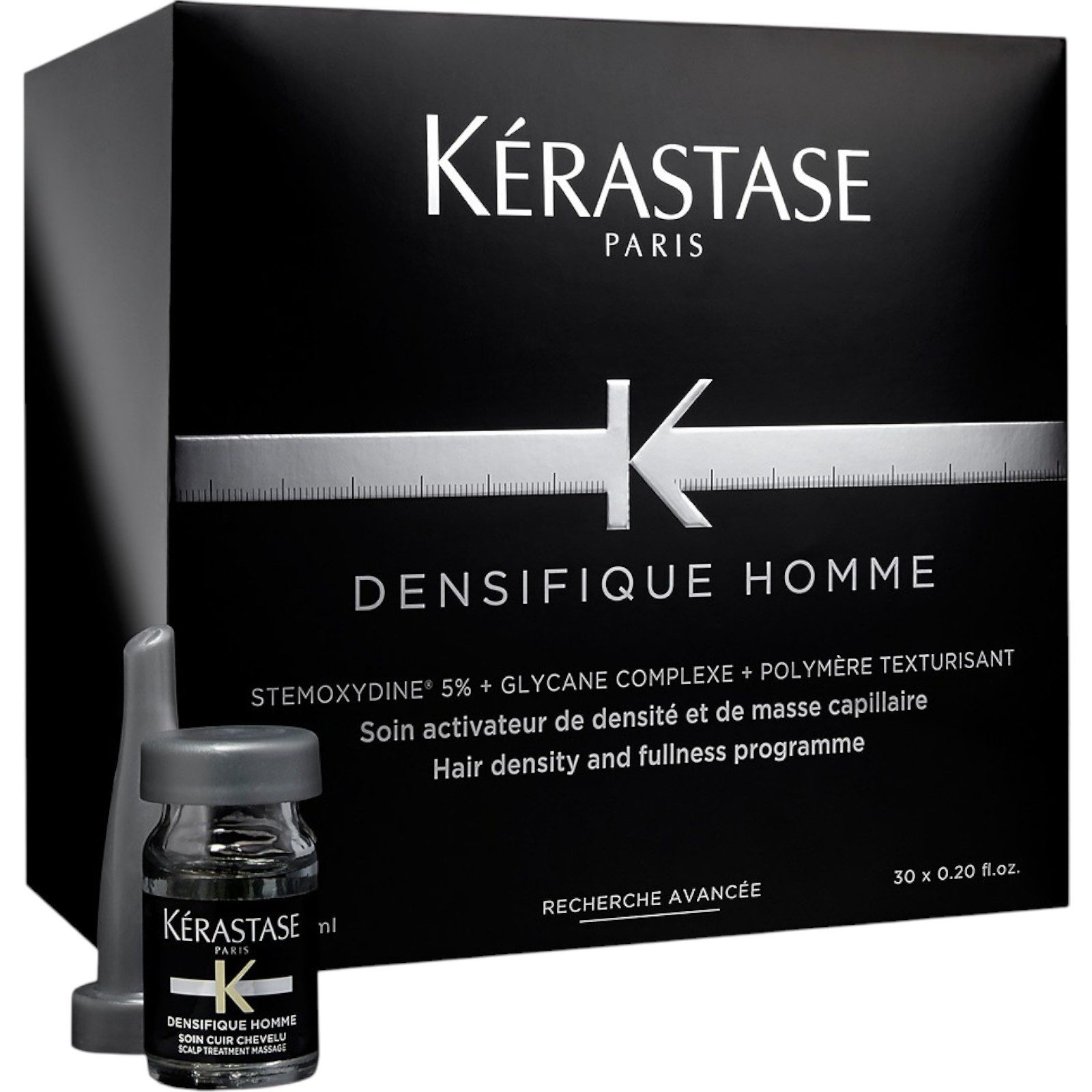 Kerastase Haarkur Kérastase Densifique Homme Ampullenkur (30 x 6ml), 30x6 ml, 30-tlg.