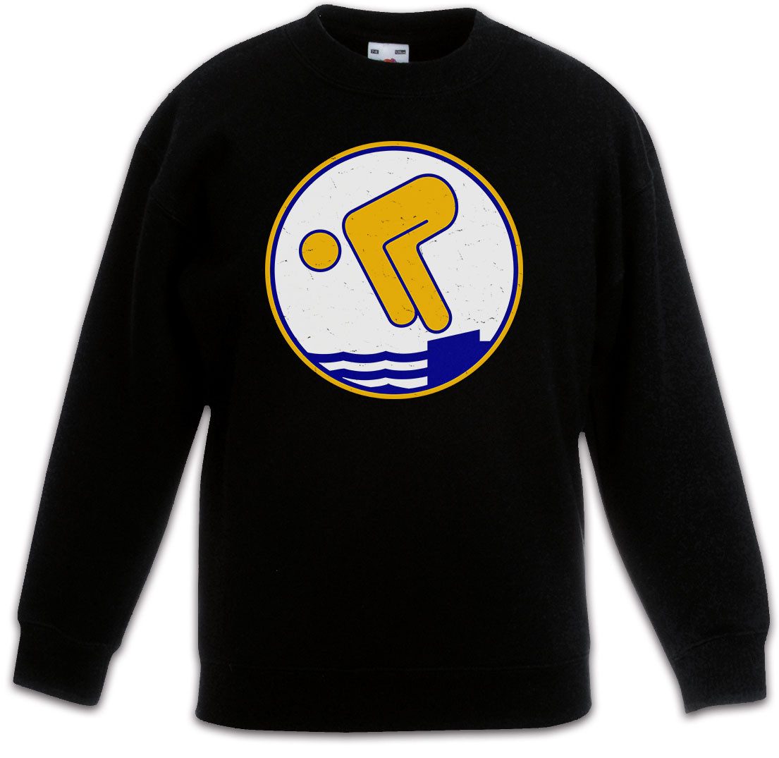 Sweatshirt Schwimmabzeichen Gold Kinderpullover Seepferdchen Rettungsschwimmer