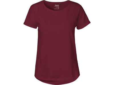 Neutral T-Shirt Neutral Bio-Damen-T-Shirt mit Roll-Up-Ärmeln