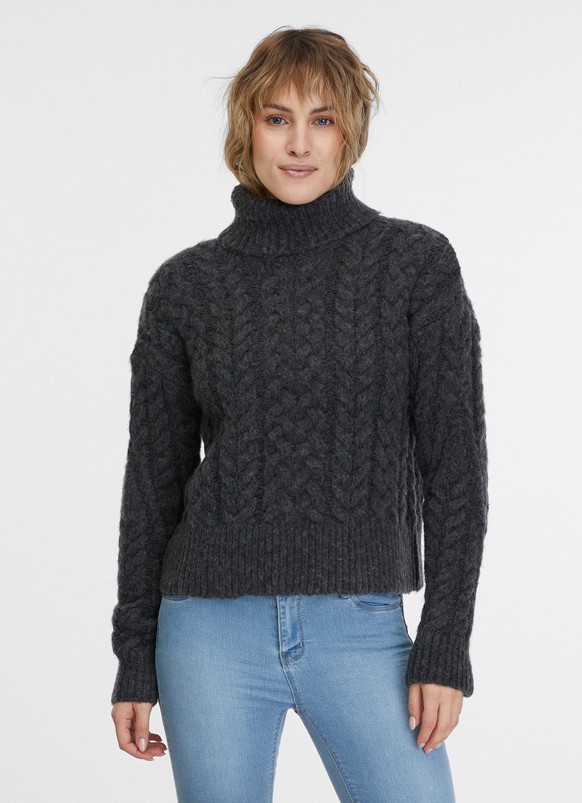 Ragwear Rollkragenpullover JANNA SHORT